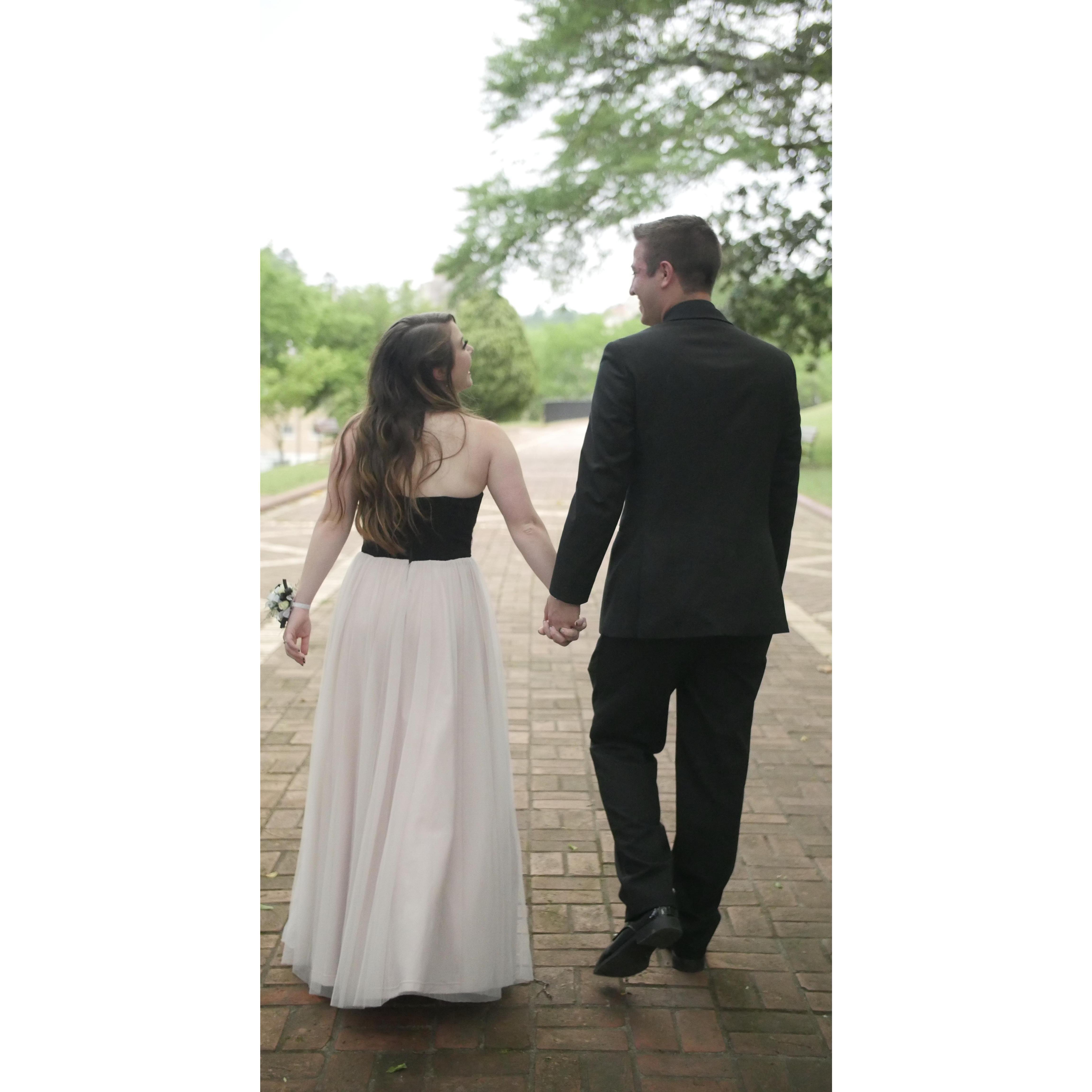 My senior prom.