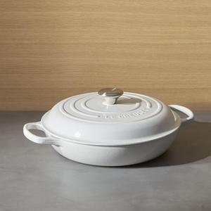 Le Creuset ® Signature 3.5-qt. White Everyday Pan