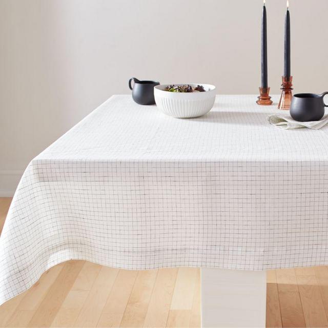 Pane Tablecloth 60"x90", CB2
