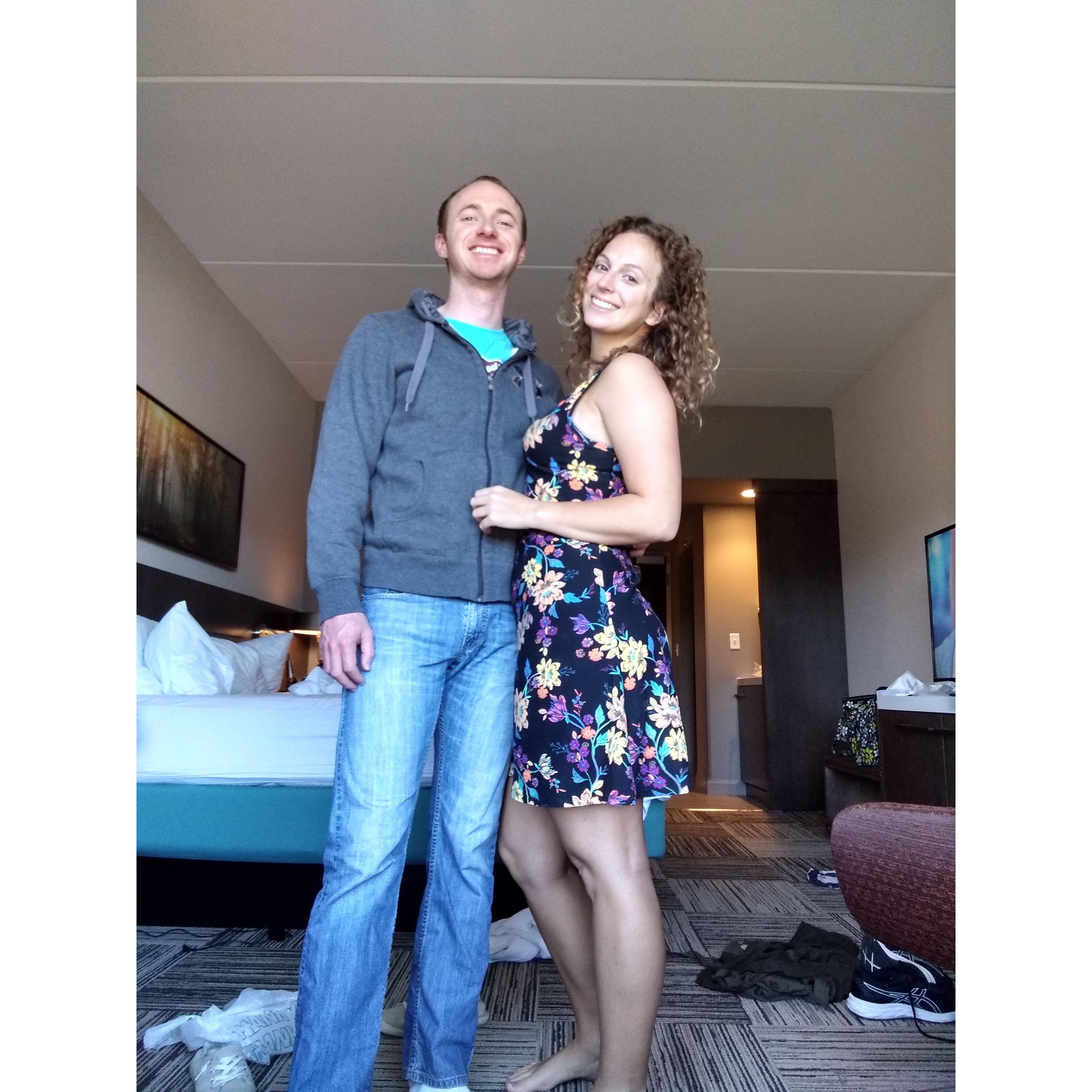 Our first anniversary...during COVID