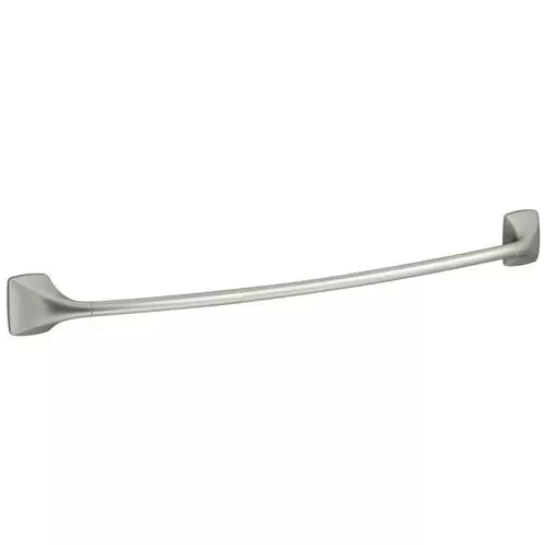 KOHLER Maxton 24-in Brush Nickel Wall Mount Single Towel Bar
