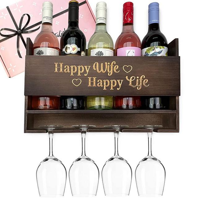 GIFTAGIRL Popular Wife Birthday Gifts from Husband or Wine Accessories and Gifts for Women. Unique Wife Gifts from Husband are Ideal Gifts for Wife Who Has Everything. Stylish Birthday Gifts for Wife