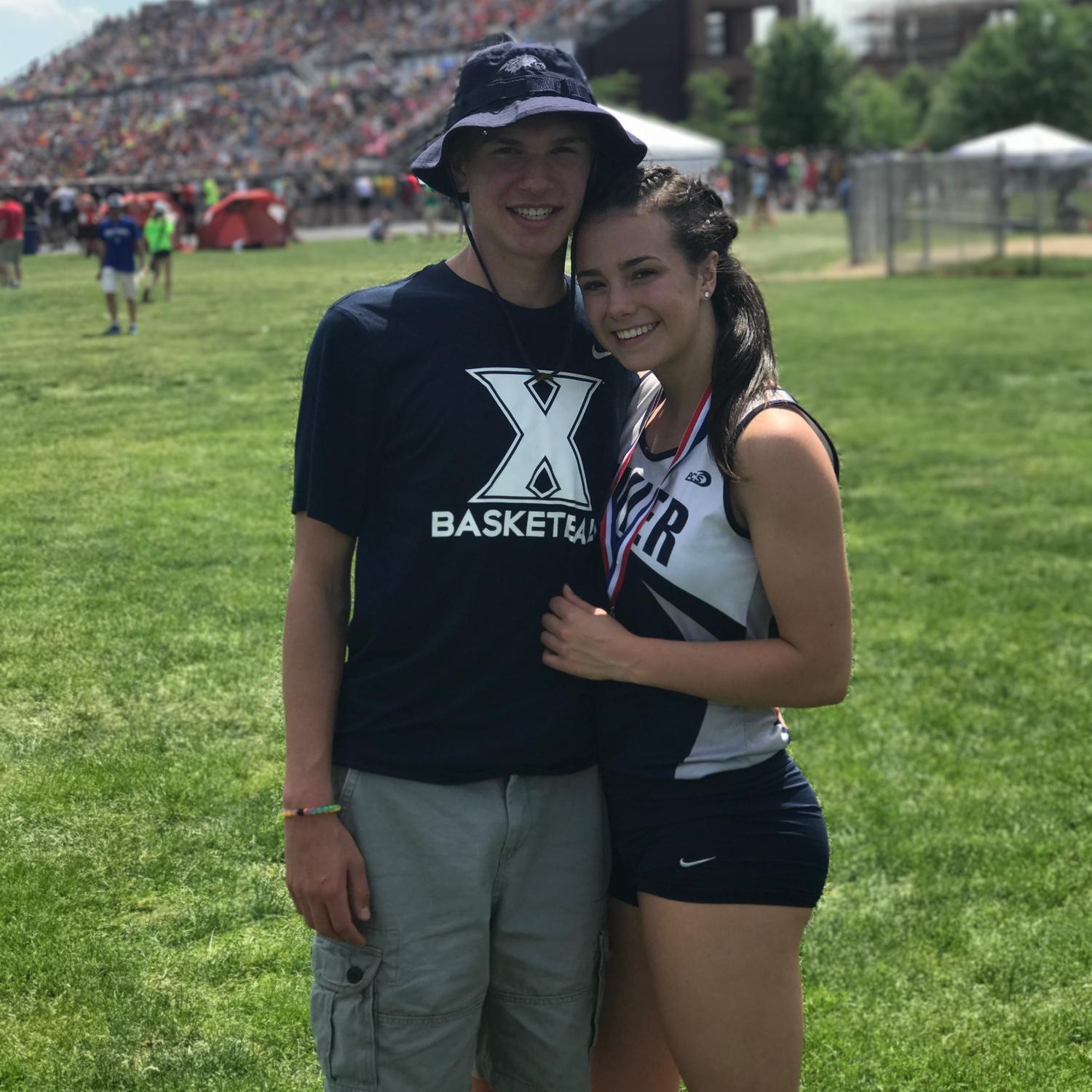 Junior year state track meet!