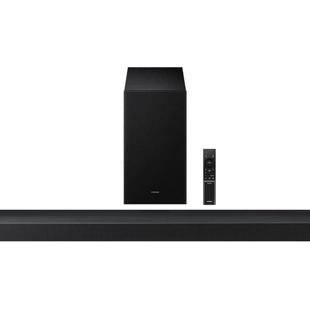 Samsung B-Series Soundbar HW-B750F 5.1 ch Subwoofer (2025 Model) Voice Enhance Mode, Q-Symphony, Adaptive Sound