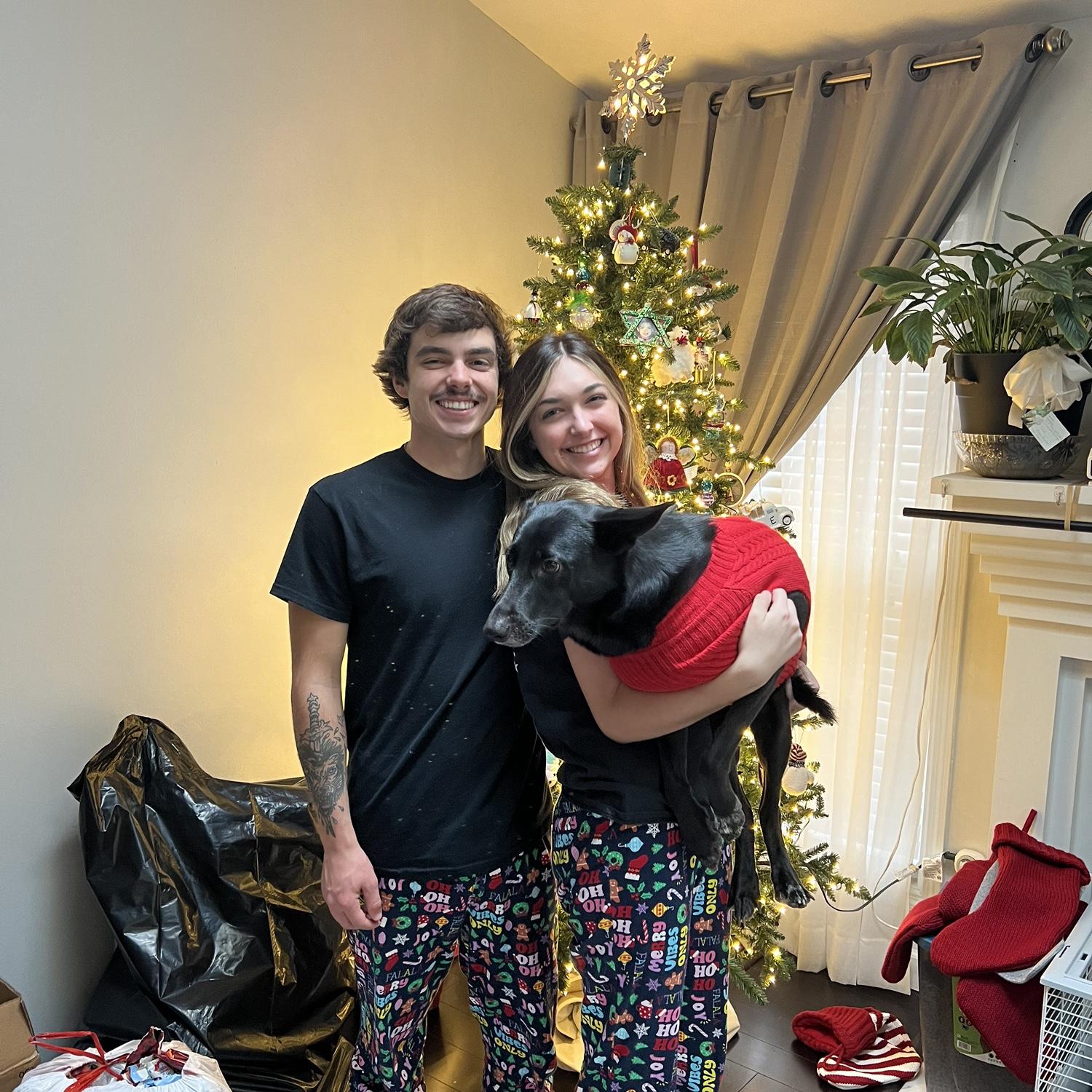 First Christmas together! With our princess of course!