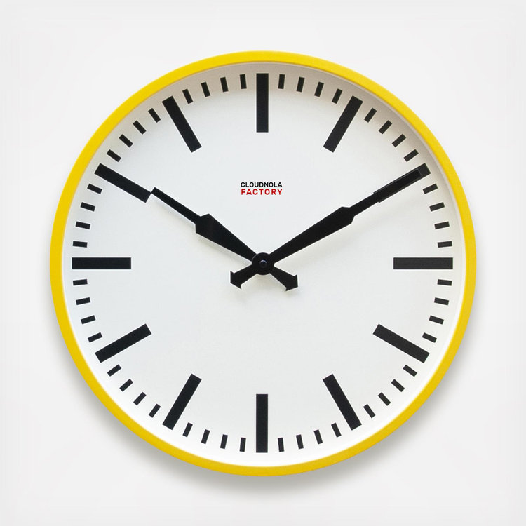 Cloudnola, Factory Station Clock | Zola