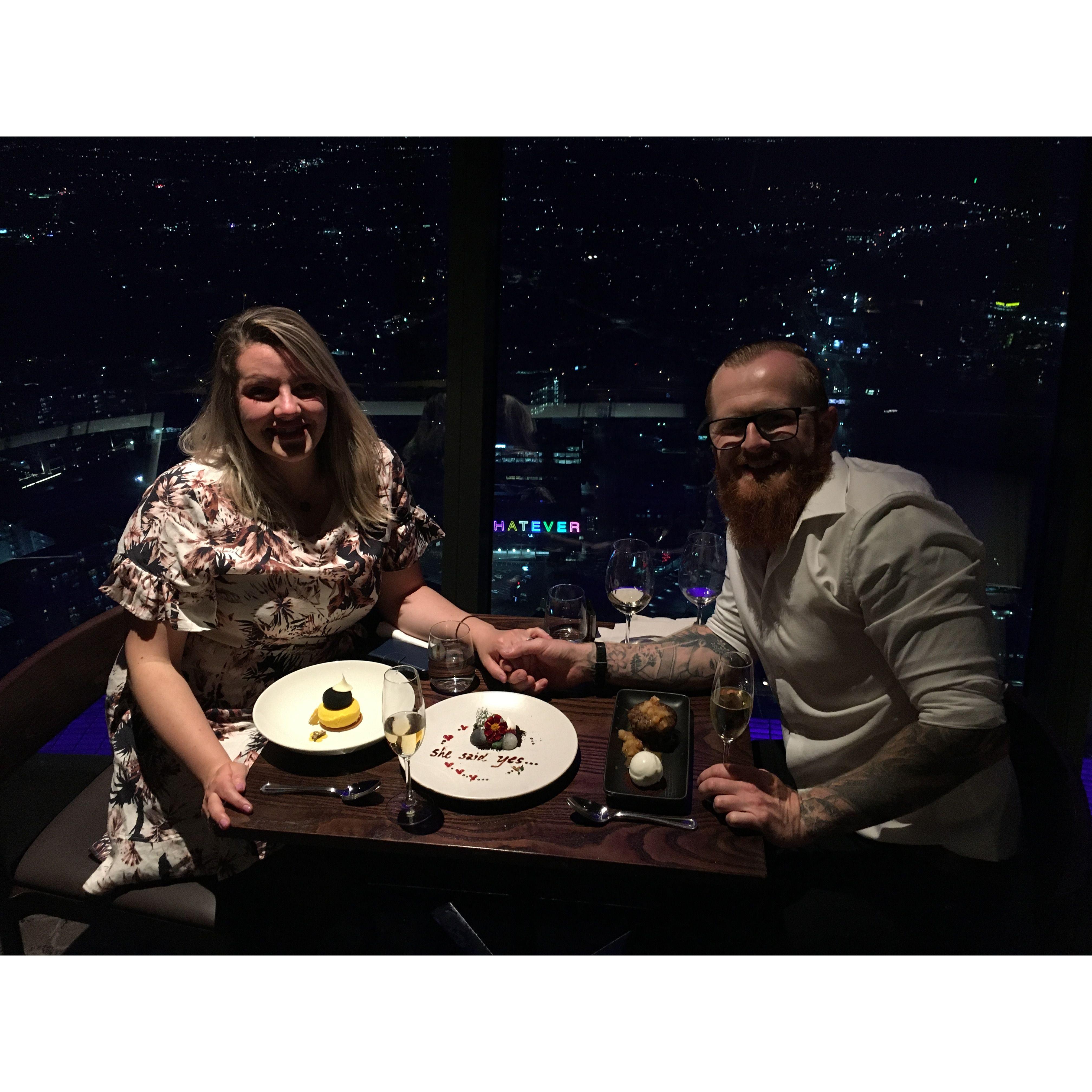 Of course, Flavia said 'Yes'!