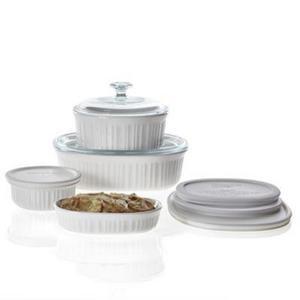 CorningWare® French White 10-pc. Casserole & Bakeware Set