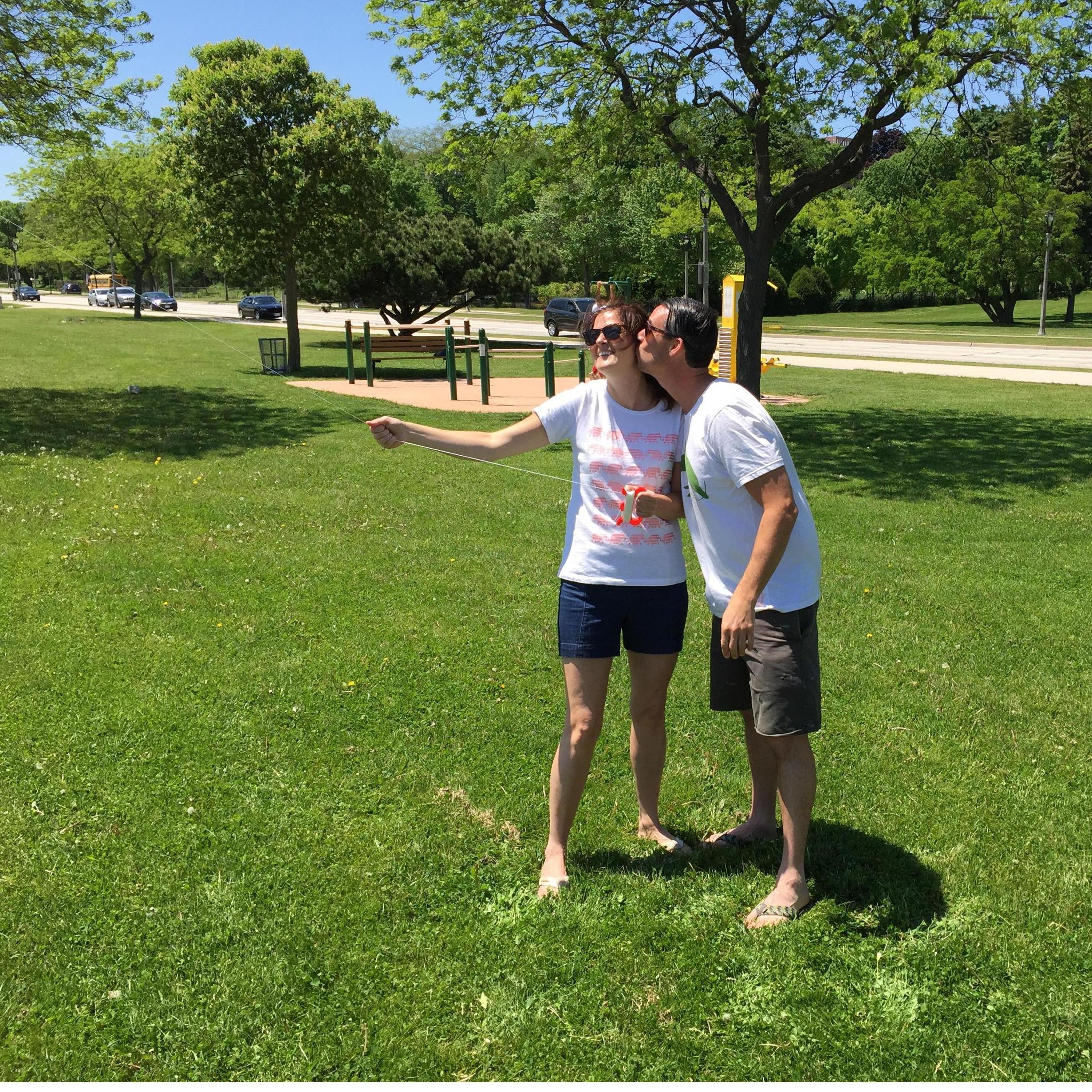 First Kite Flying Expedition!