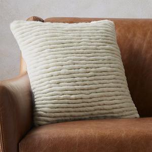16" wool wrap pillow