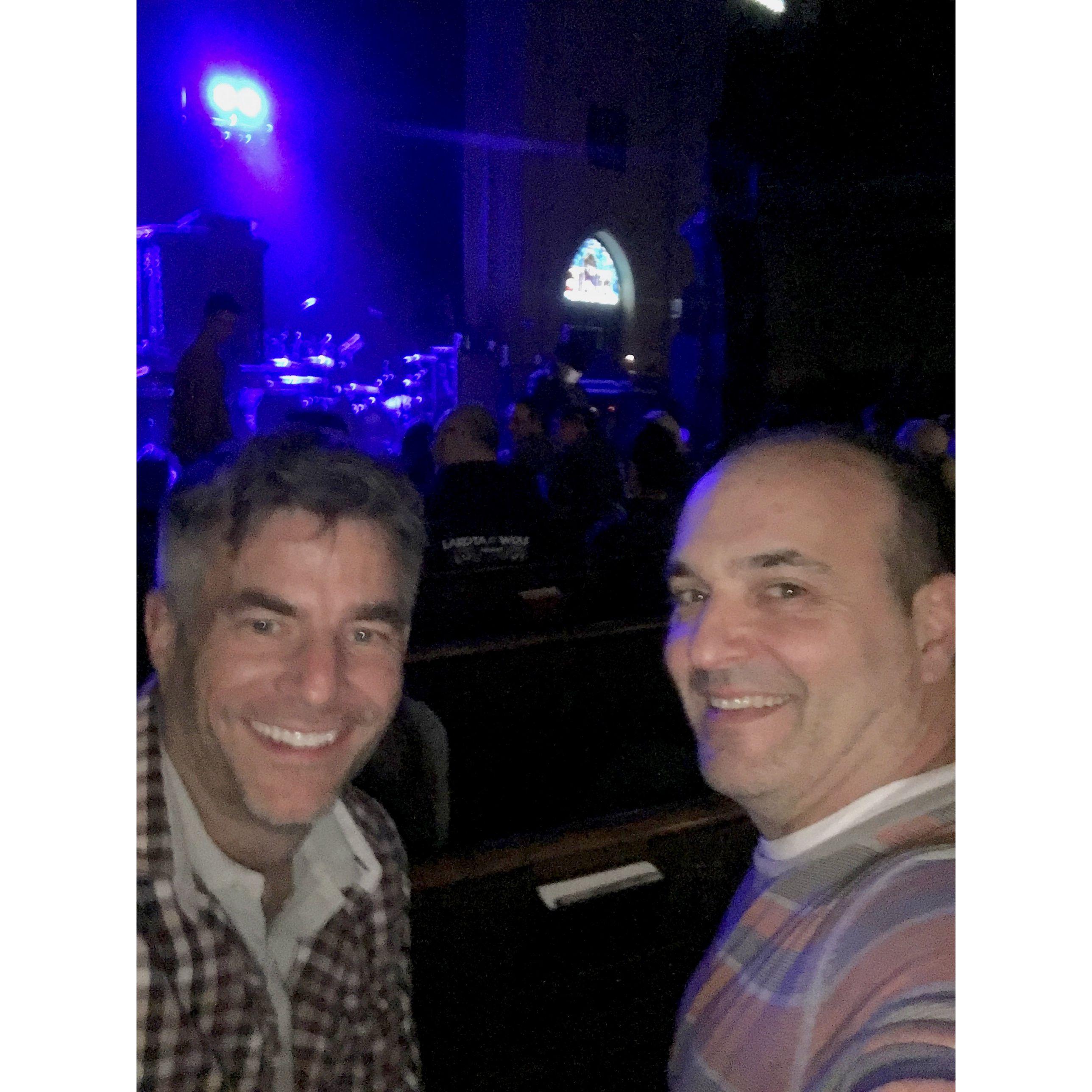 Echo and The Bunnymen. Cathedral Sanctuary at Immanuel Presbyterian. LA.