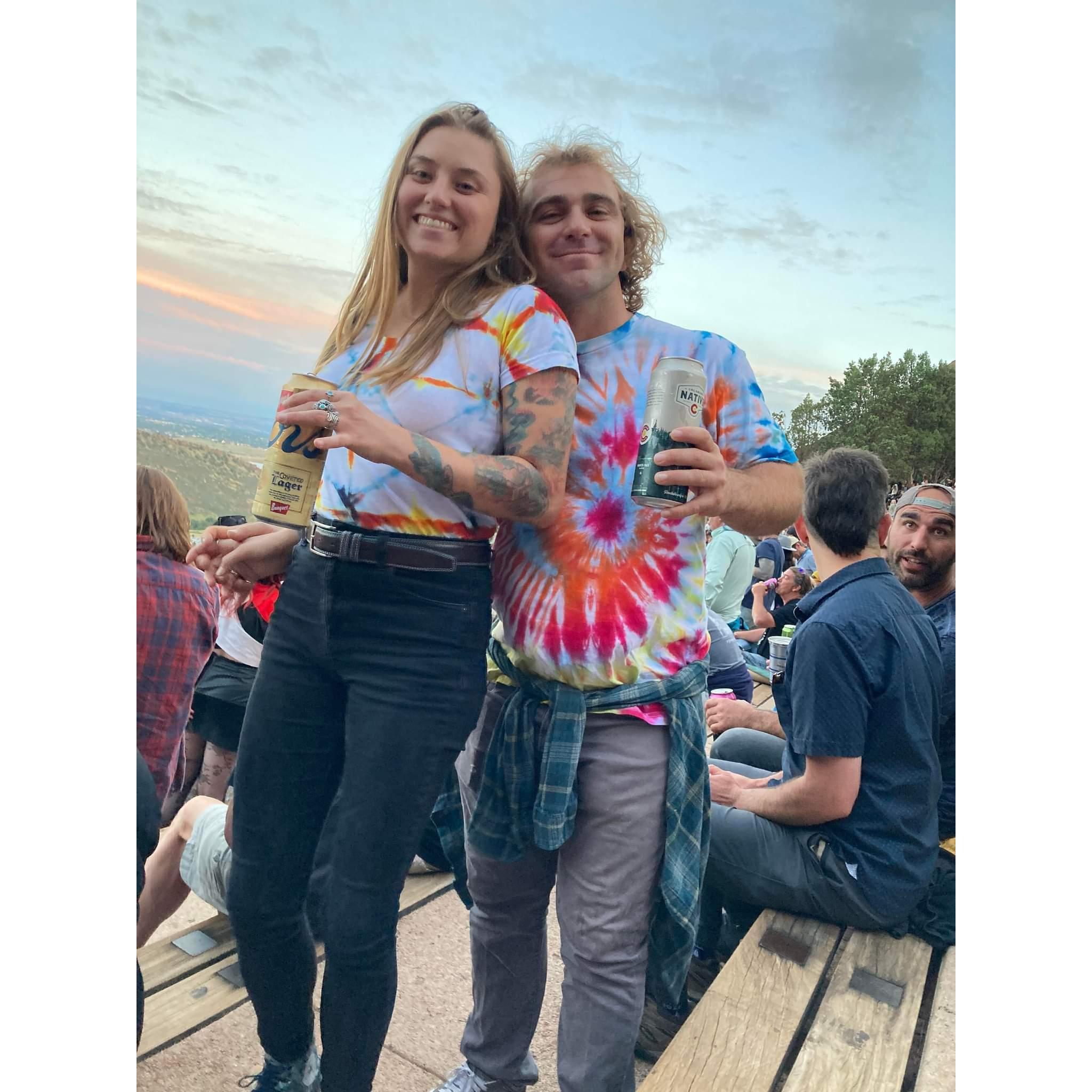 The second time seeing Tedeschi Trucks at Red Rocks