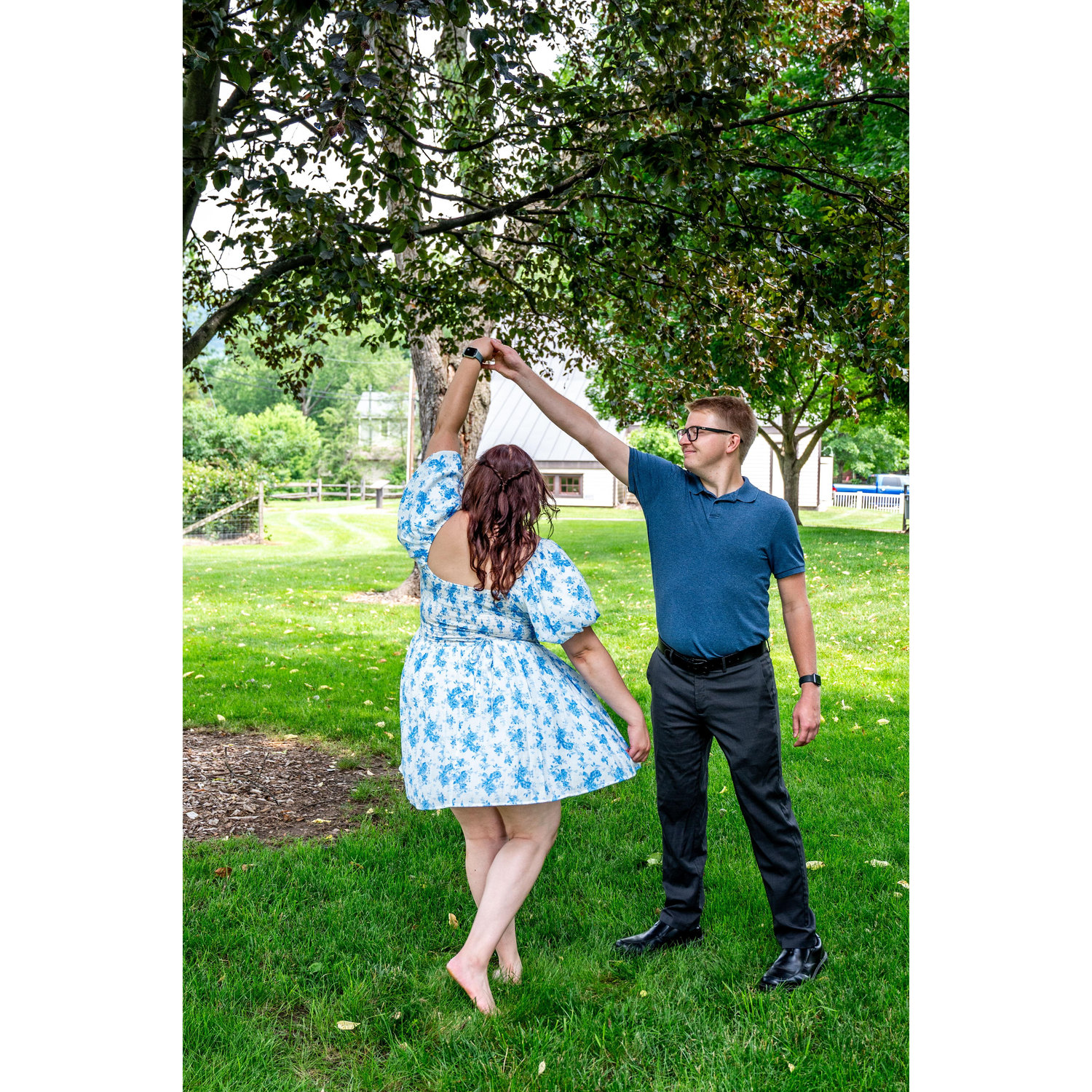 Taken from our Engagement Session exactly a year before our wedding on June 13th, 2025.