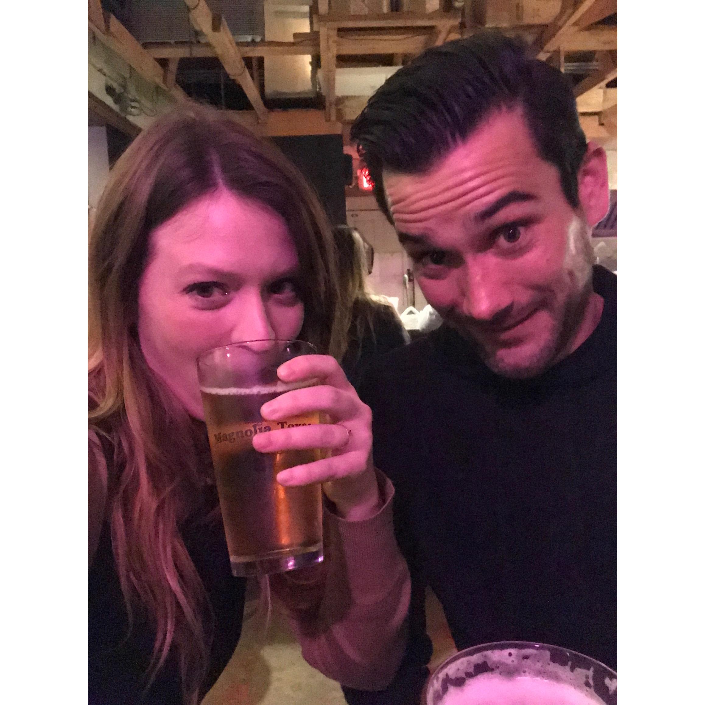 Newly engaged in our new city