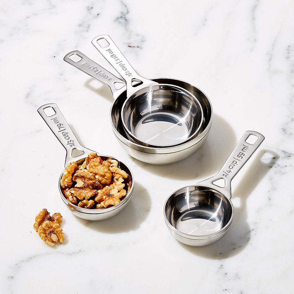 Le Creuset - 4-Piece Stainless Steel Measuring Cup Set