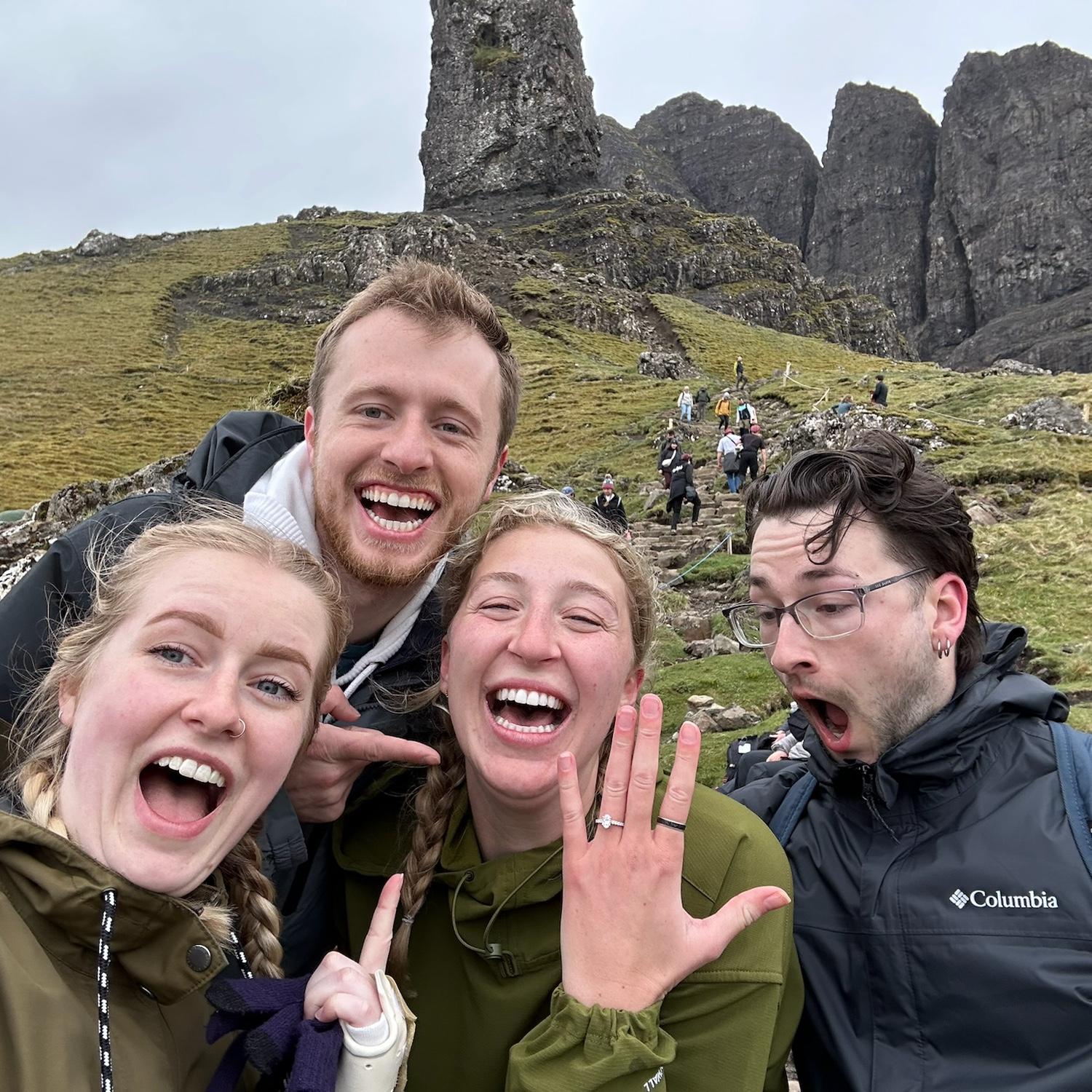 They’re engaged!