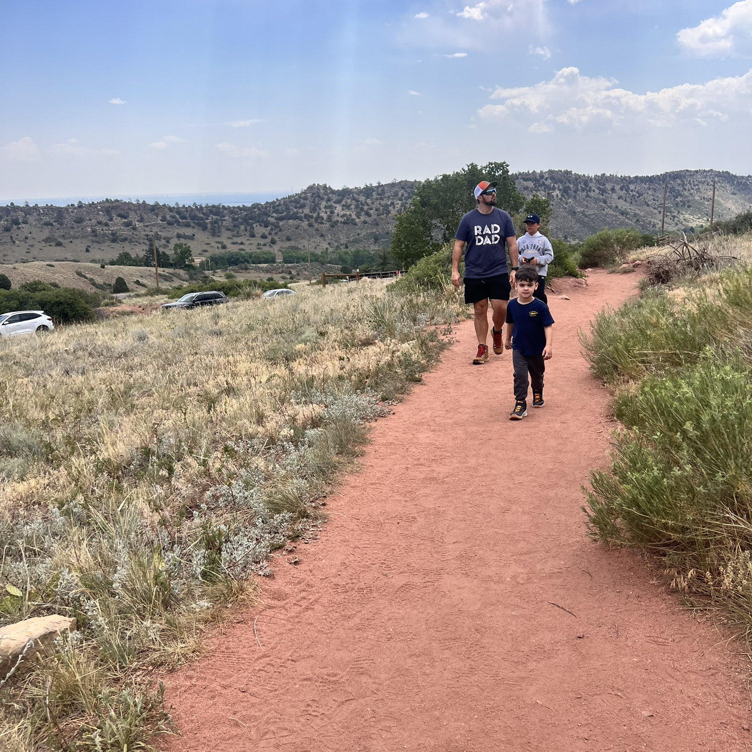 Walking red rocks