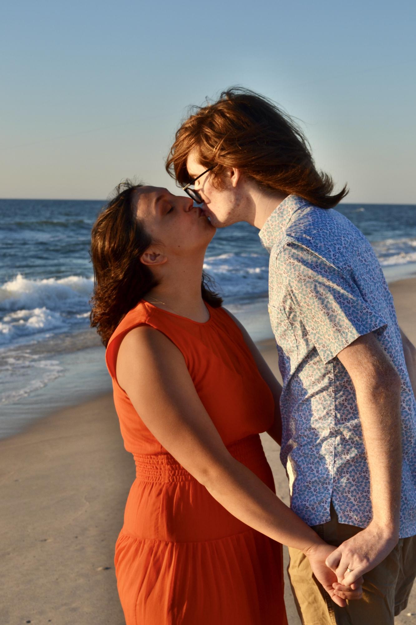 We took our official engagement photos on the beach of Assateague Island on August 13, 2022!