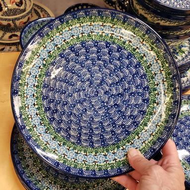 Plate ~ Dinner (10") (CA) 1798 Blue Lagoon
