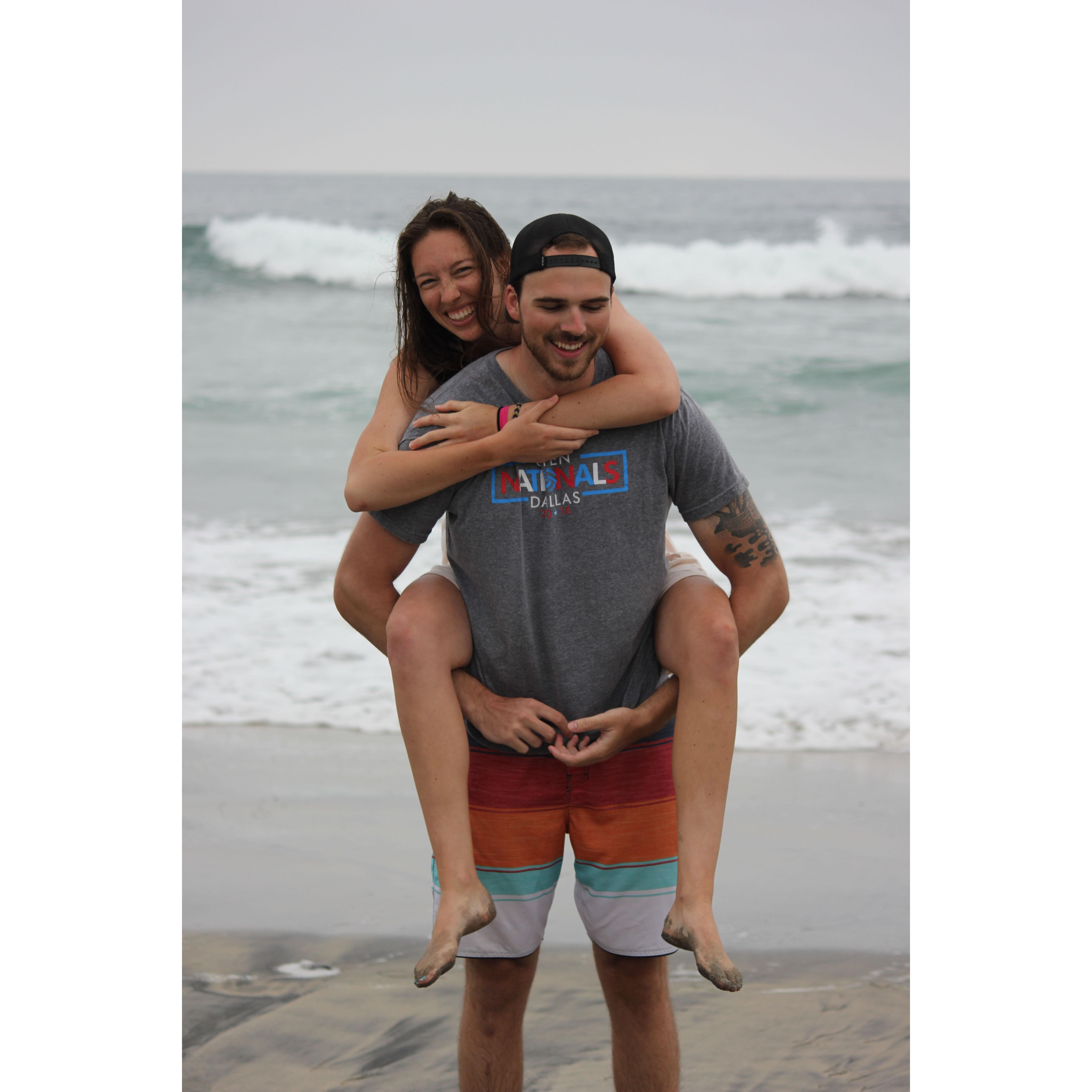 The first pictures of us together in the summer of 2018!