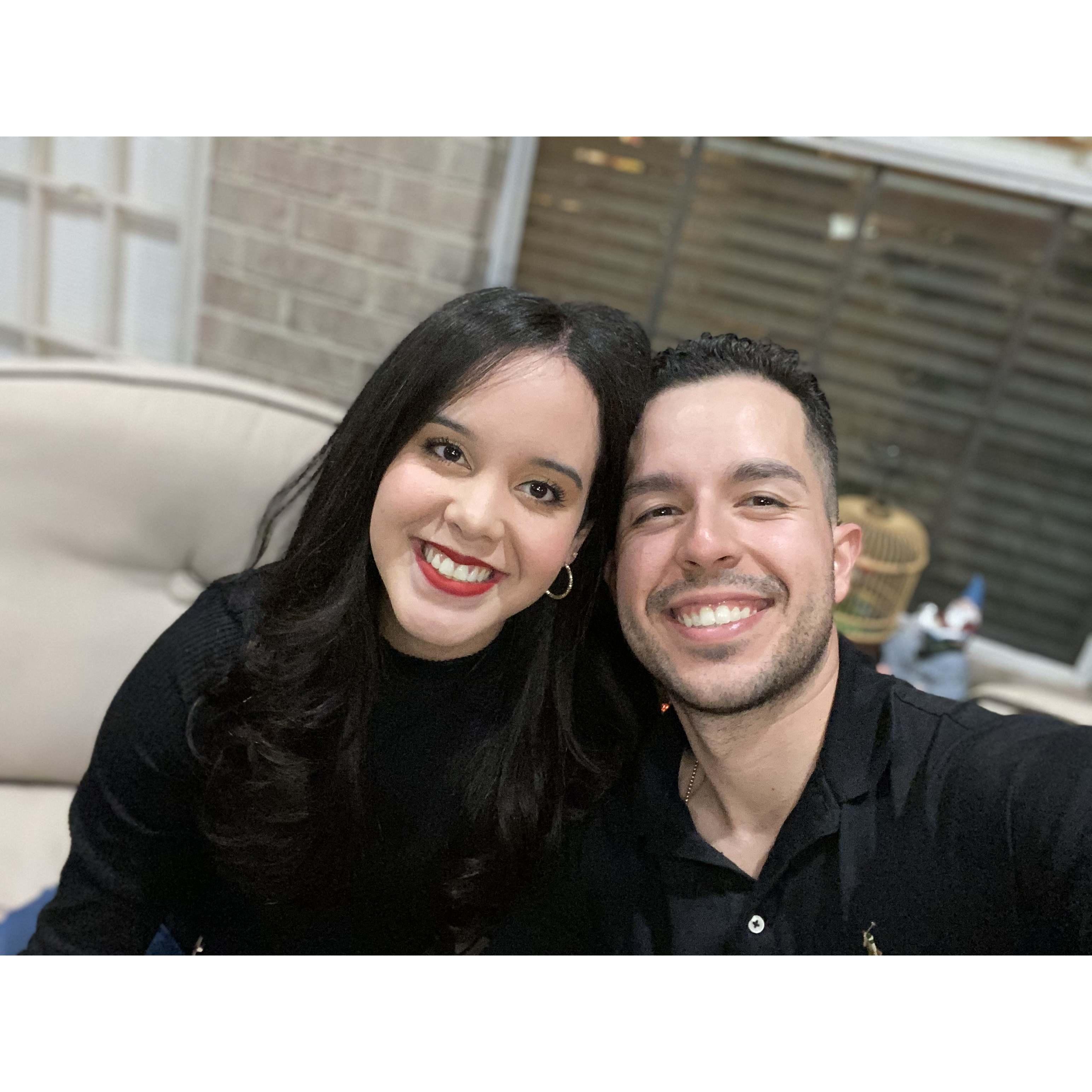 Matching in black. Feb 2020