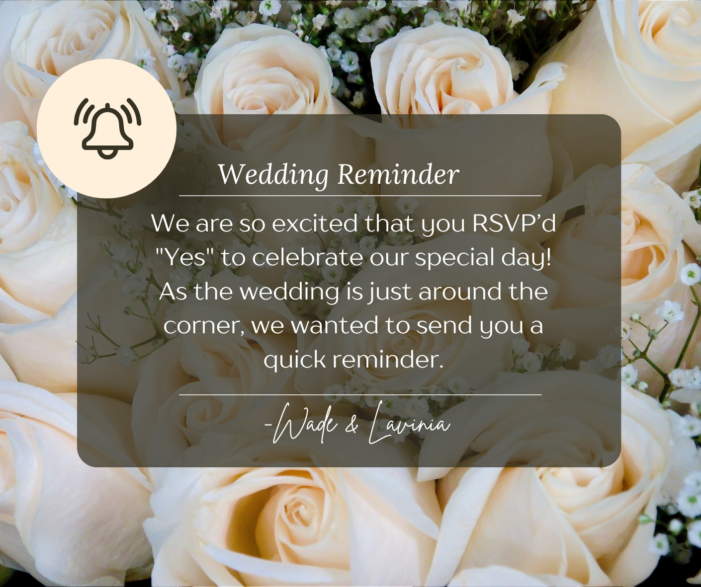 The Wedding Website of Lavinia Aghakhani and Wade Wilson