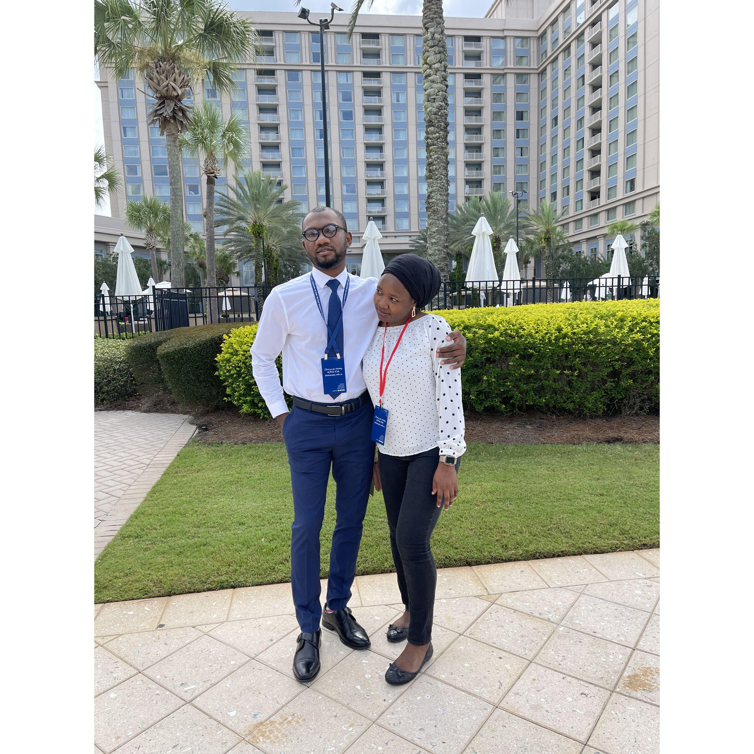 Our first conference together in Orlando, FL