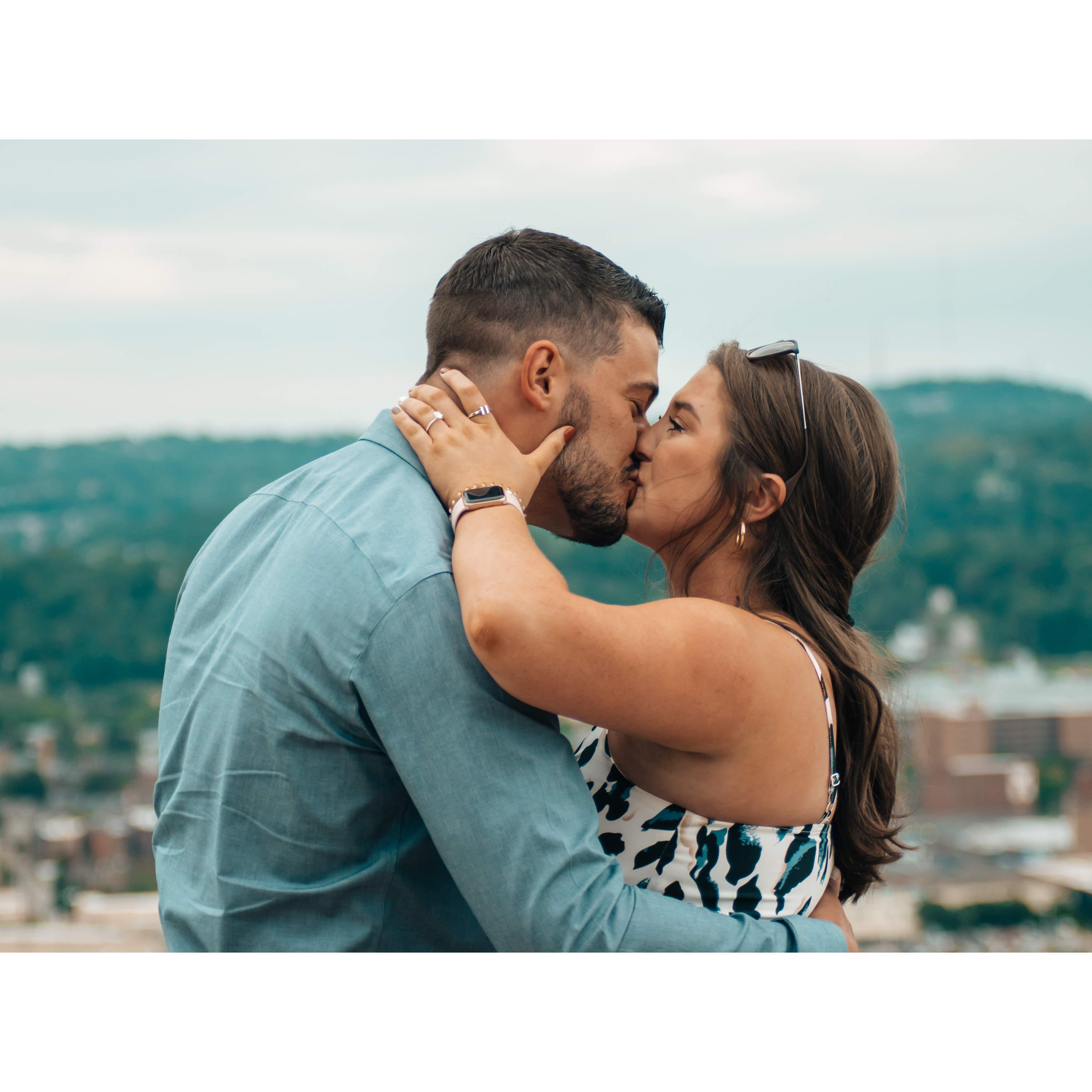 The proposal on Mt. Washington in Pittsburgh!