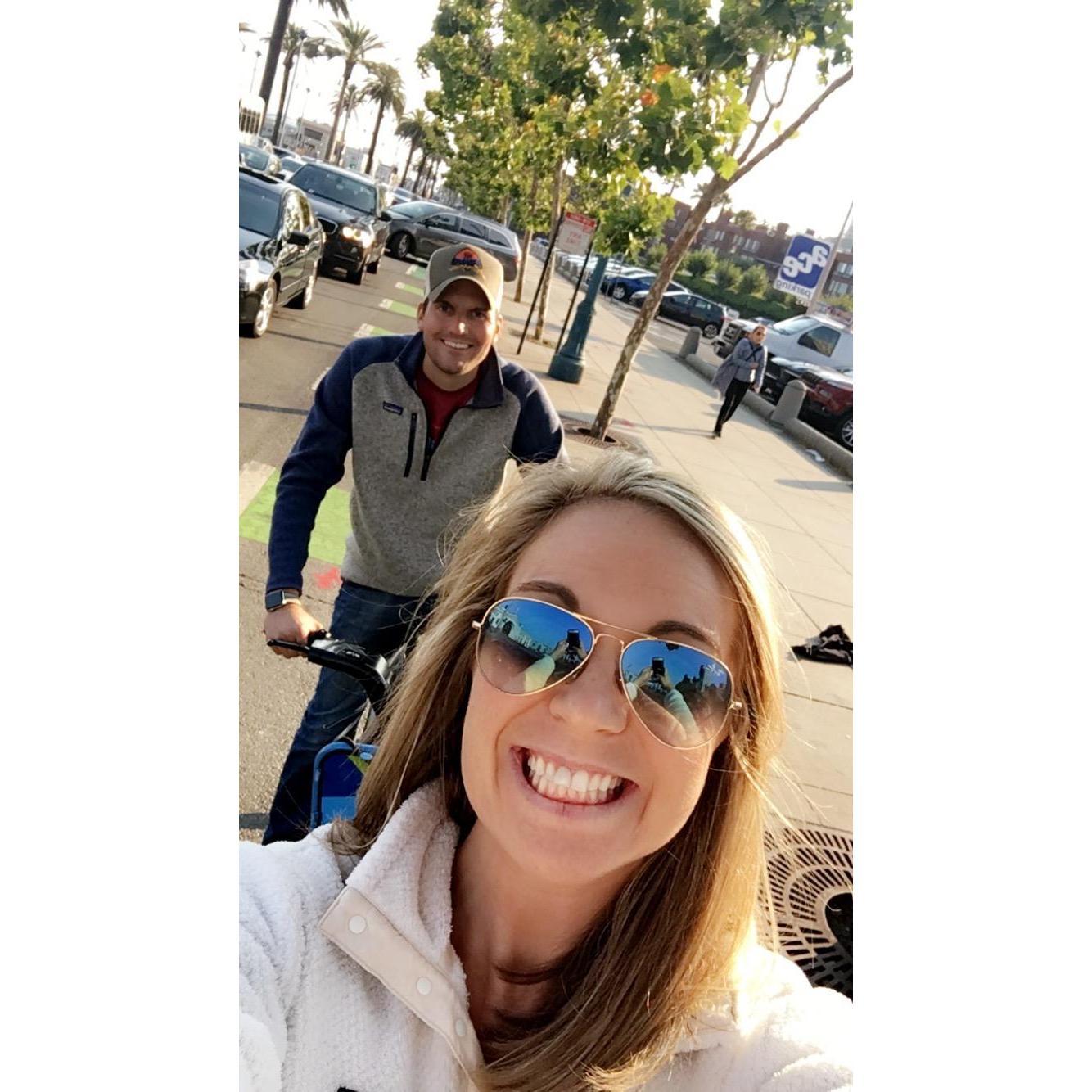 One of our favorite hobbies- bike rides