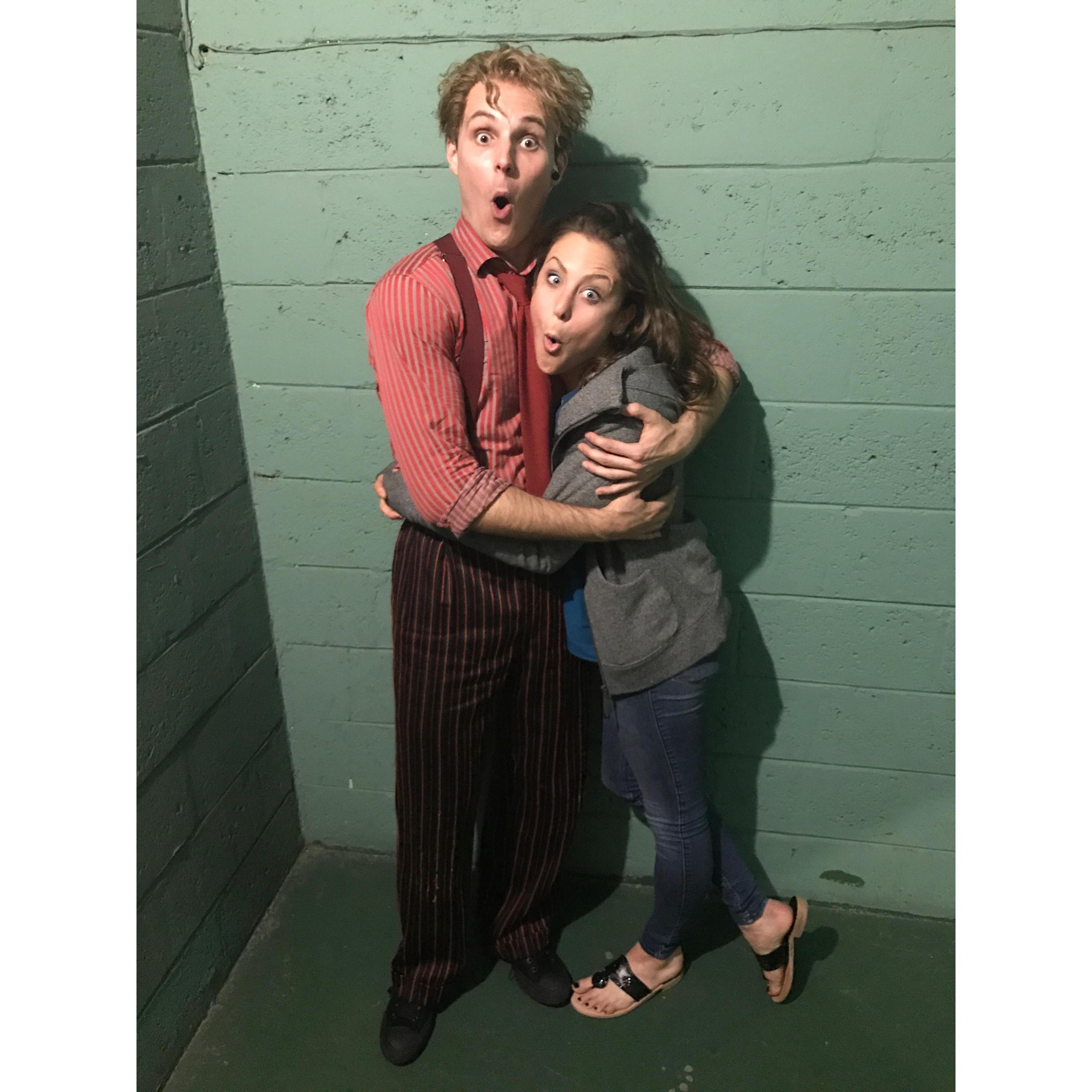 Dominique as Jerry Lee Lewis in Million Dollar Quartet.