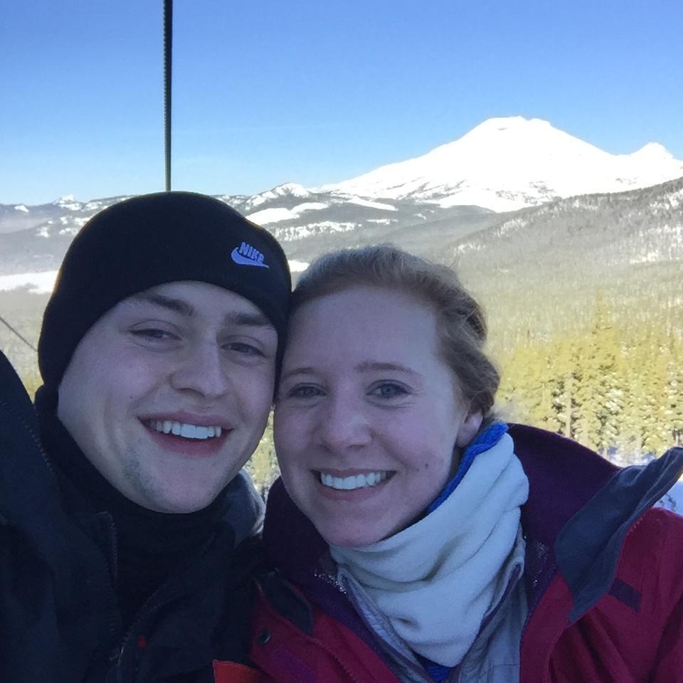 Mt. Bachelor 2017! We've taken a trip to Bend for a ski-cation every year we've dated!
