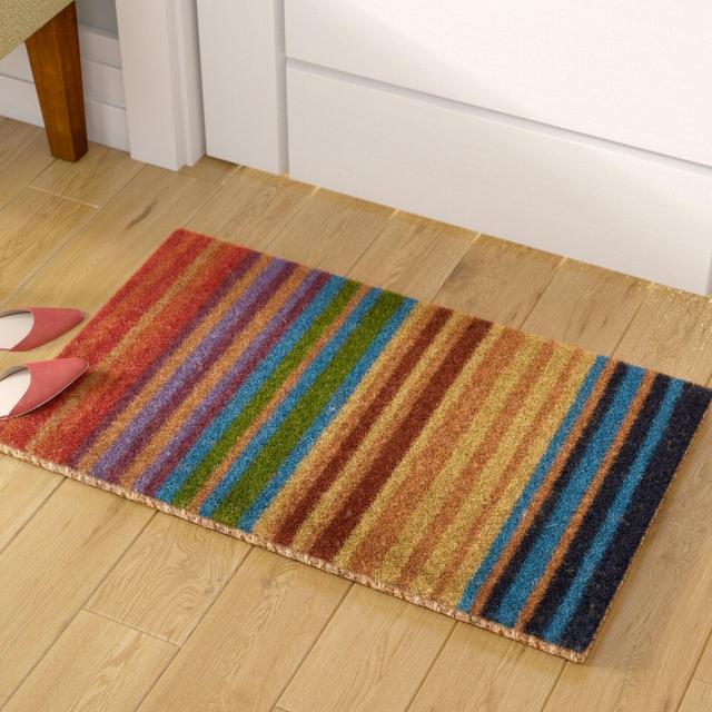 Sturbridge Rainbow Extra Thick 30 in. x 18 in. Outdoor Door Mat