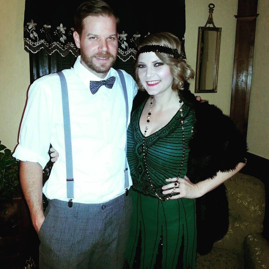 First Halloween together: Roaring twenties!