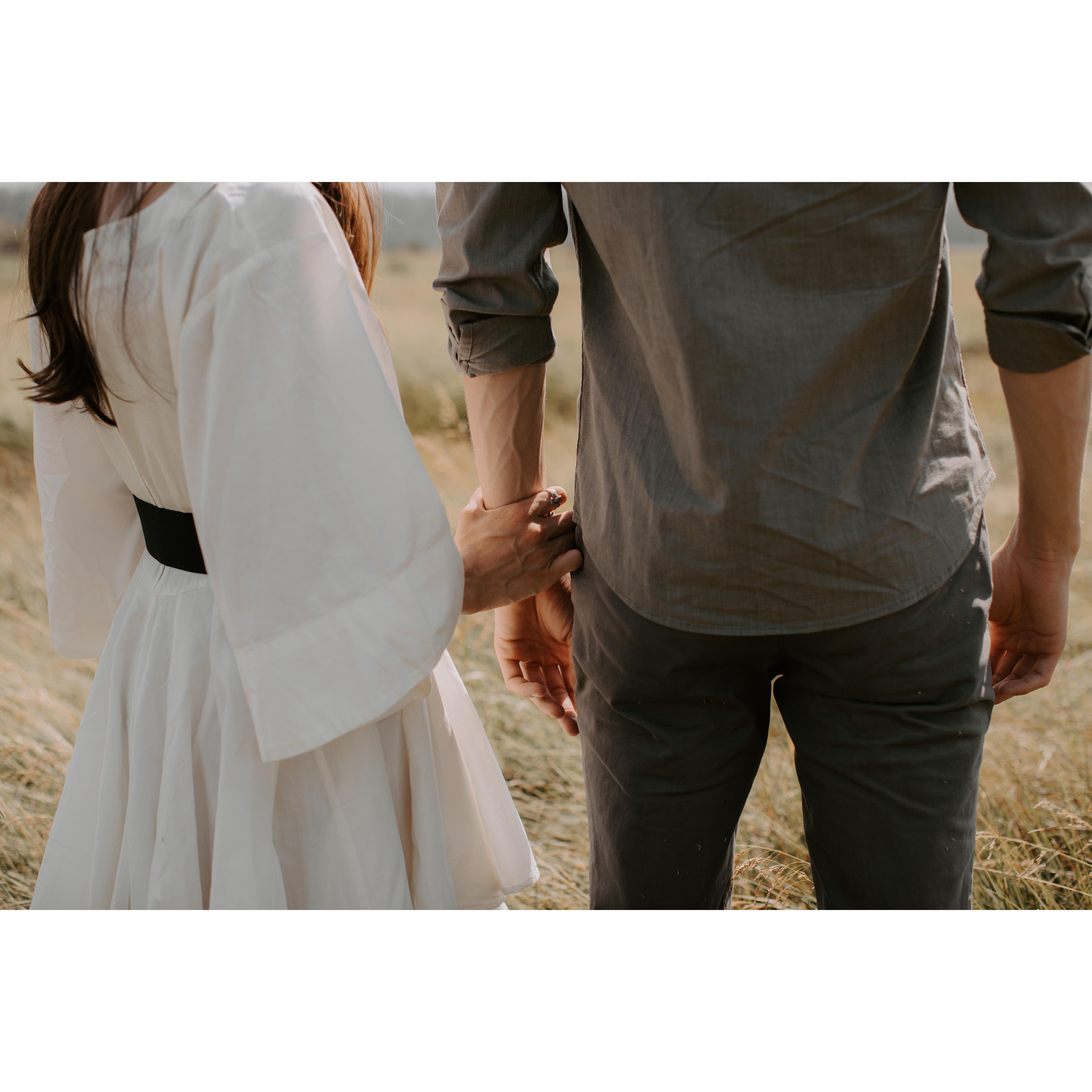 Erin always knew this day would come.  In fact, in college she proclaimed to several friends that she was destined to marry Kyle.  For her, it's not a dream come true, it's fate running it's course.