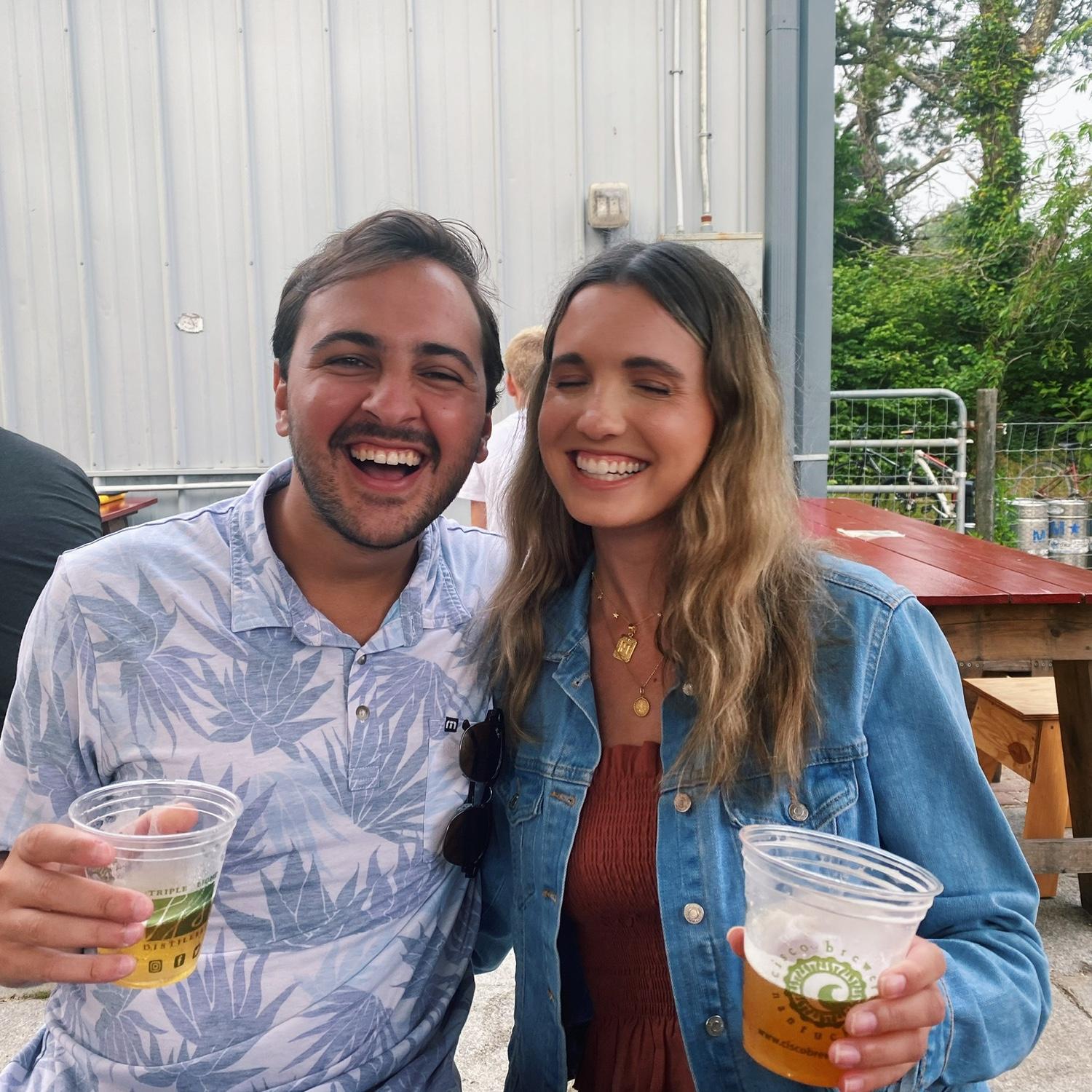 One of our favorite places on earth, summertime at Cisco Brewing, Nantucket MA!