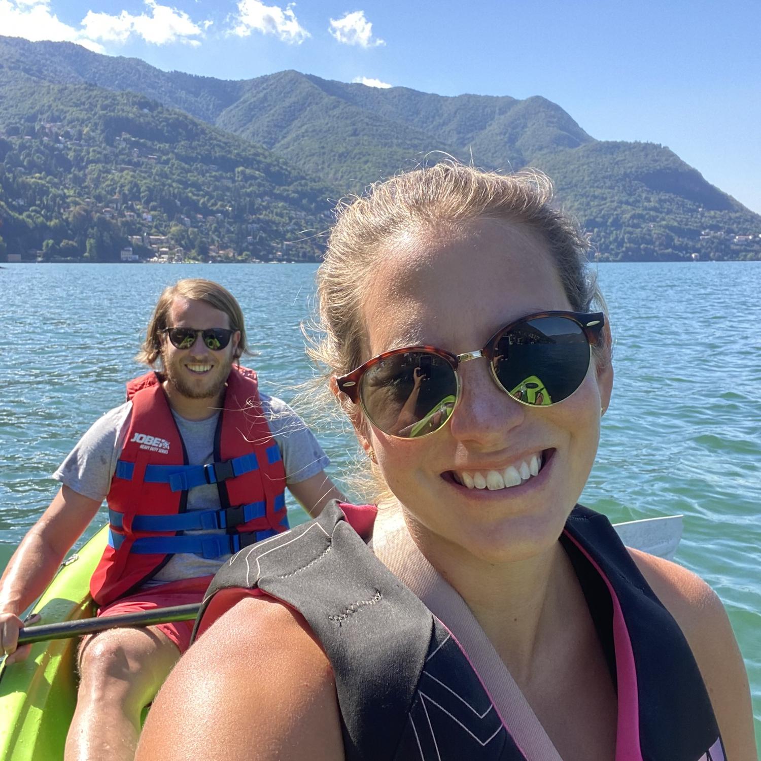 September 2022 - Kayaking in Lake Como
