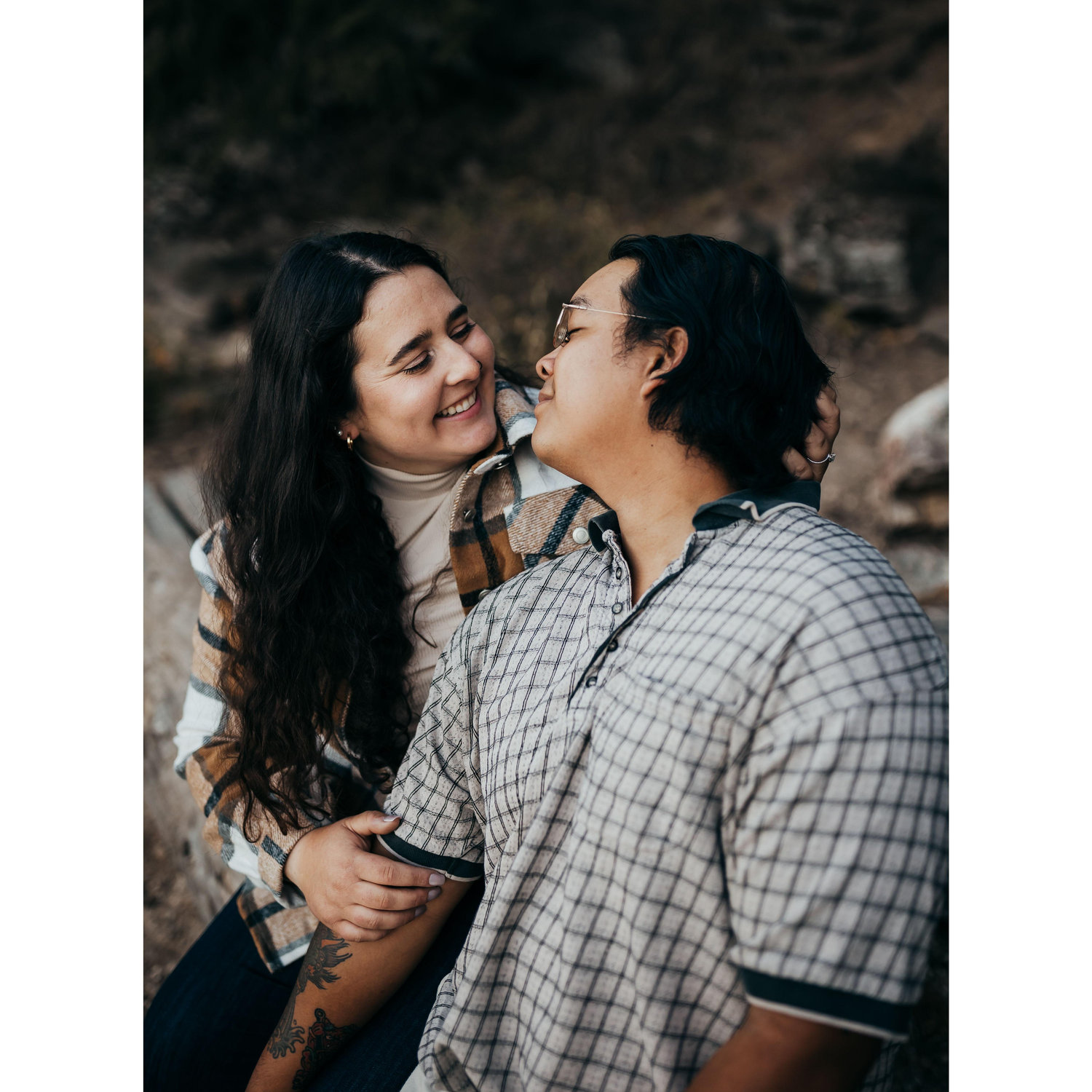 Our wedding photographer Kendra took these pics at our engagement session.