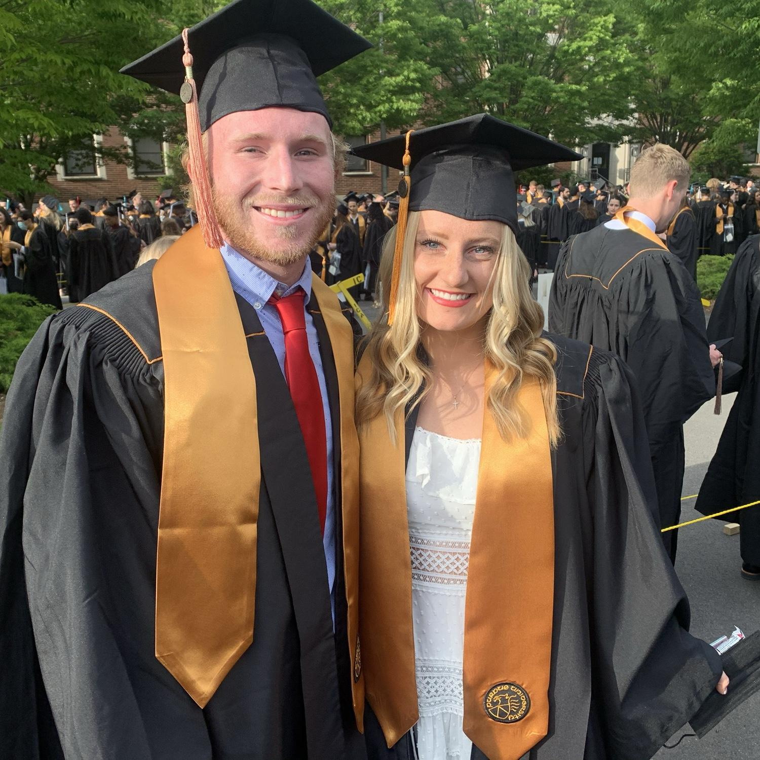 Purdue graduation 🚂