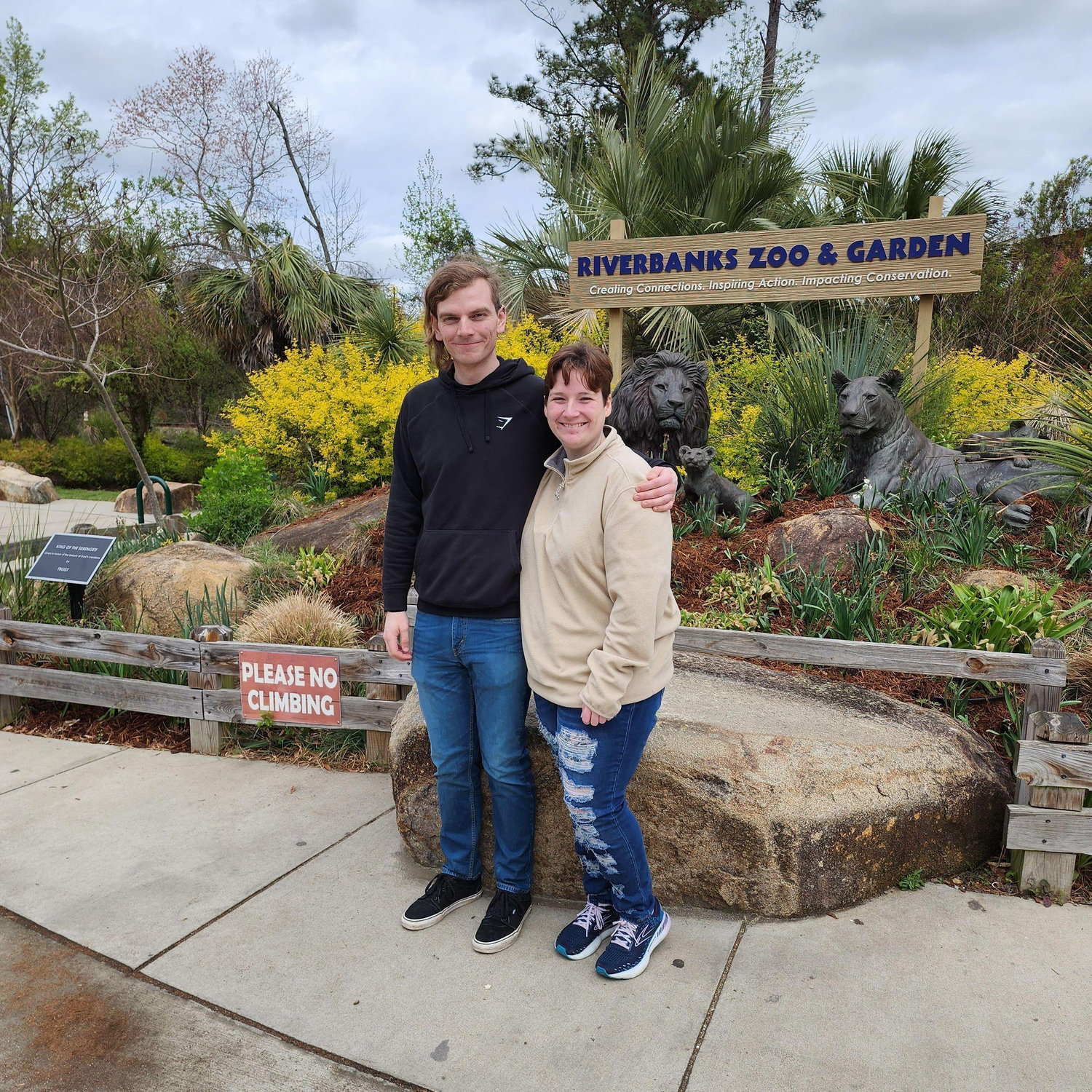 Our first out of town trip together to South Carolina to visit Jared's mom and step-dad!