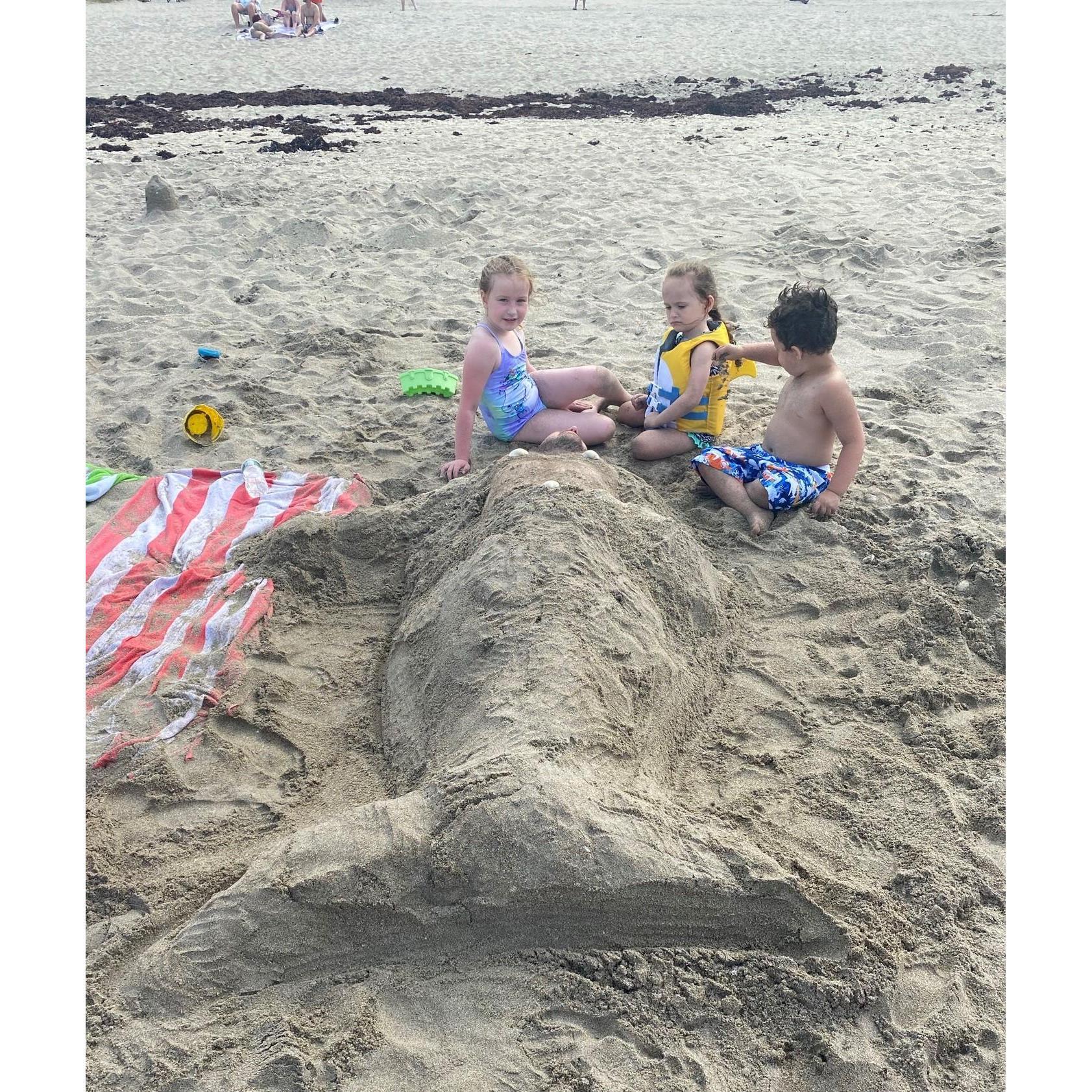We found a mer ... man?