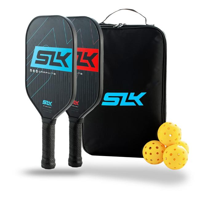 SLK by Selkirk Pickleball Paddles | Featuring a Multilayer Fiberglass and Graphite Pickleball Paddle Face | SX3 Honeycomb Core | Pickleball Rackets Designed in The USA for Traction and Stability