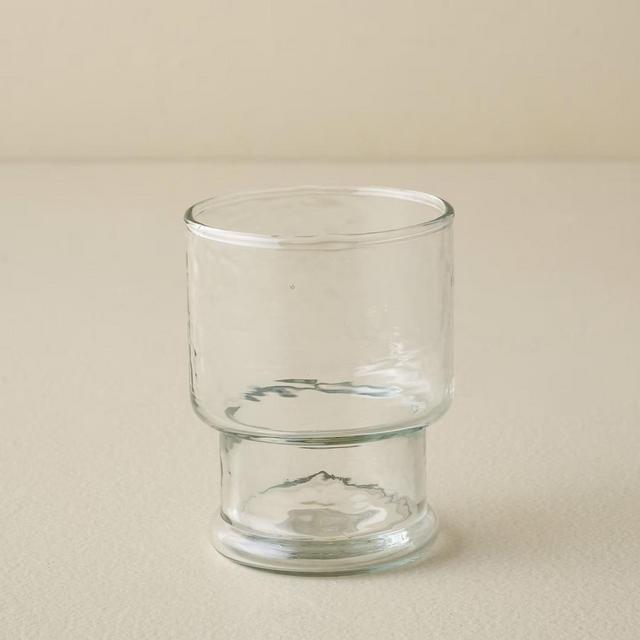 Rustic Glass Stacking Tumbler