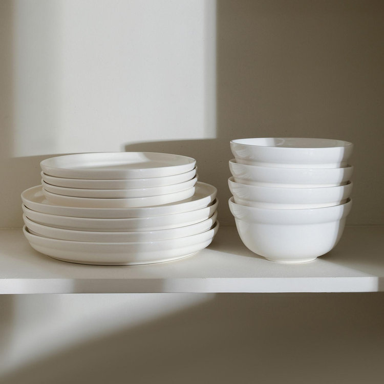 Stone Lain, Virtuo 12-Piece Dinnerware Set, Service for 4 | Zola