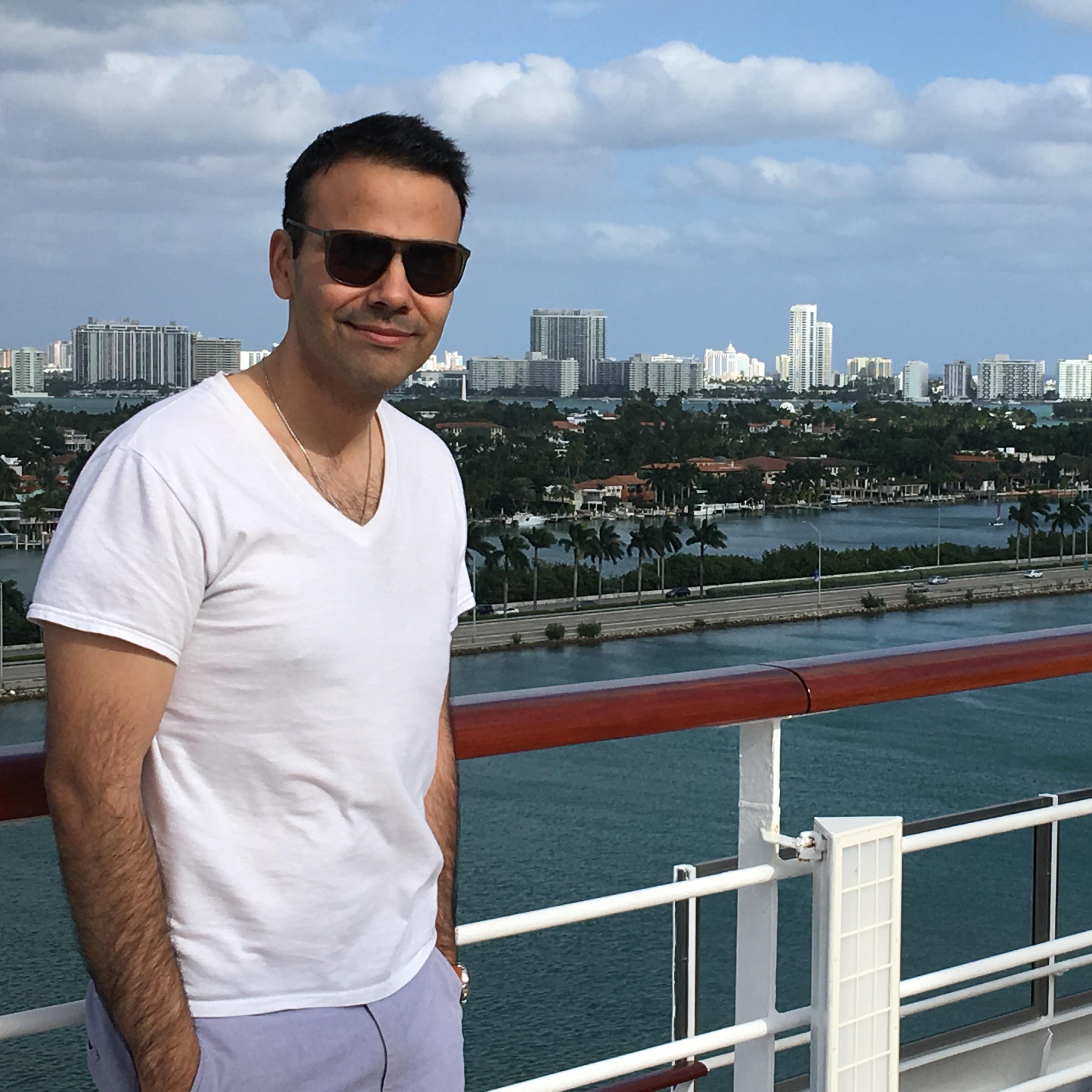 The Port of Miami.