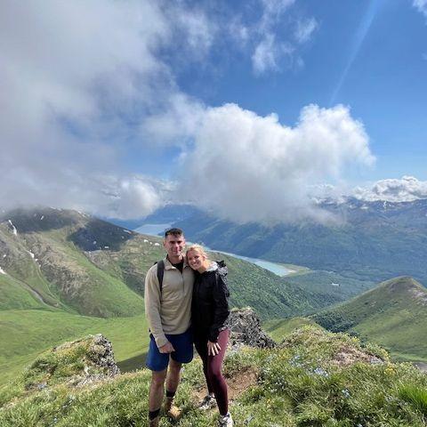 Great hiking in Alaska with Jessie and Carter