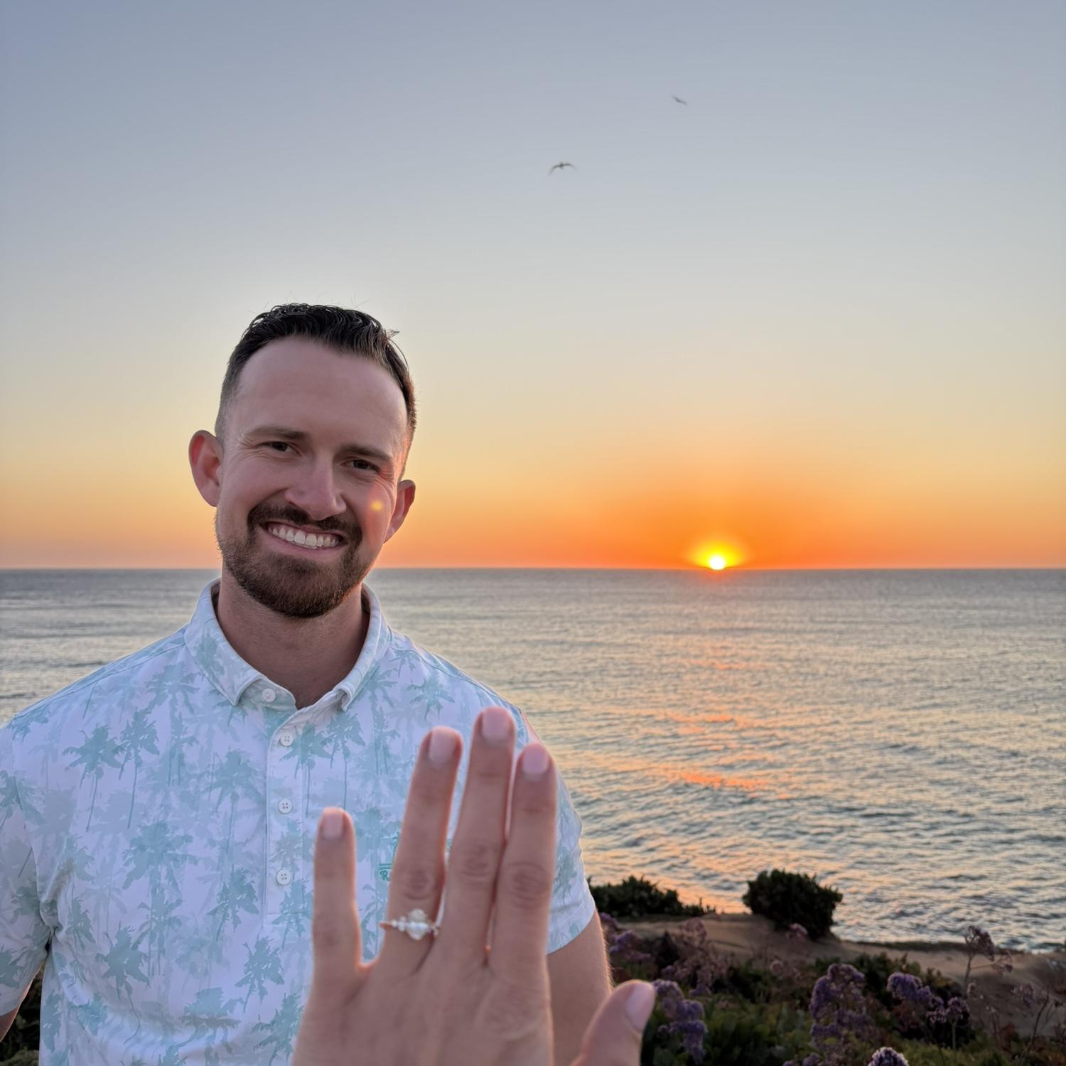 Our first full day as fiances