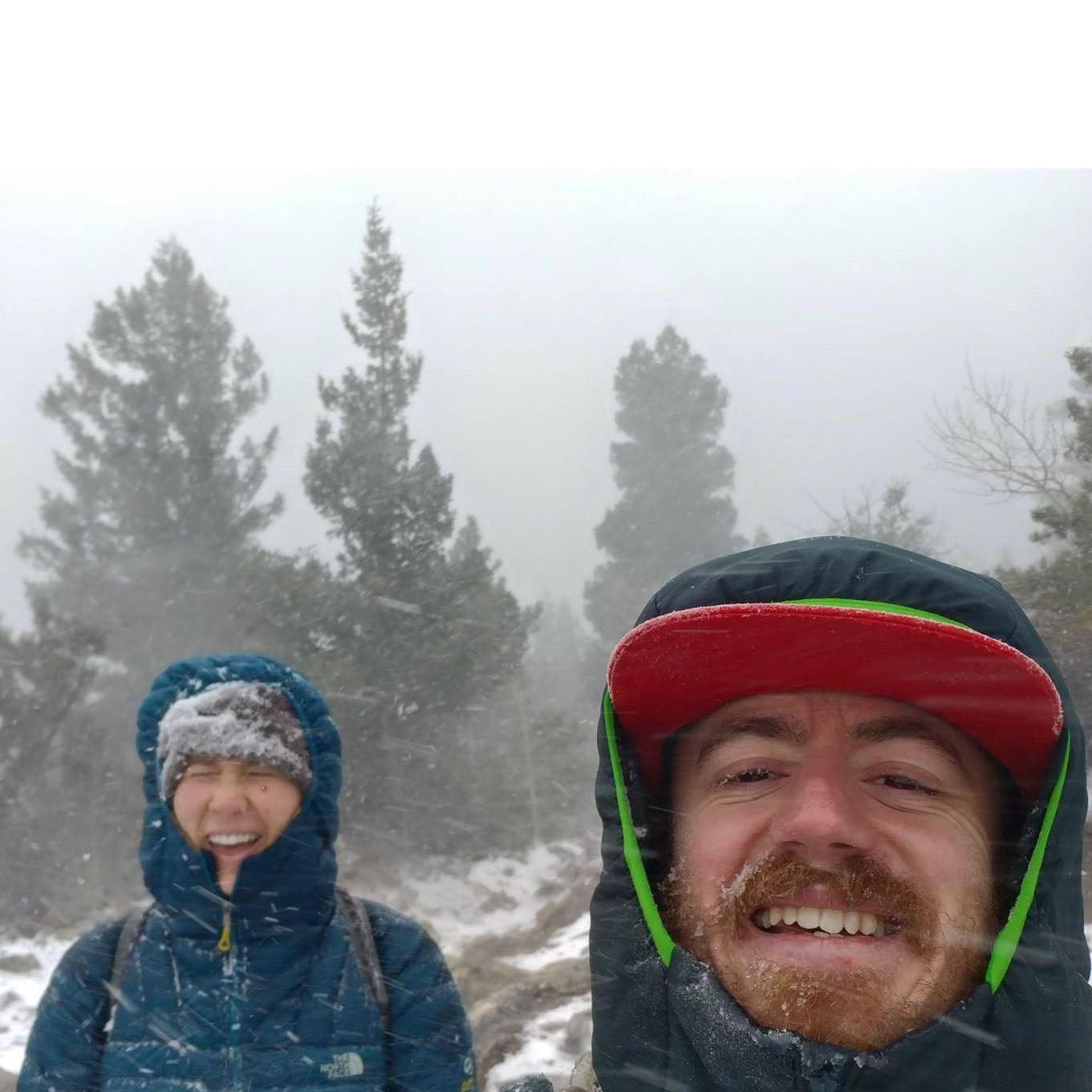 Embracing the snow