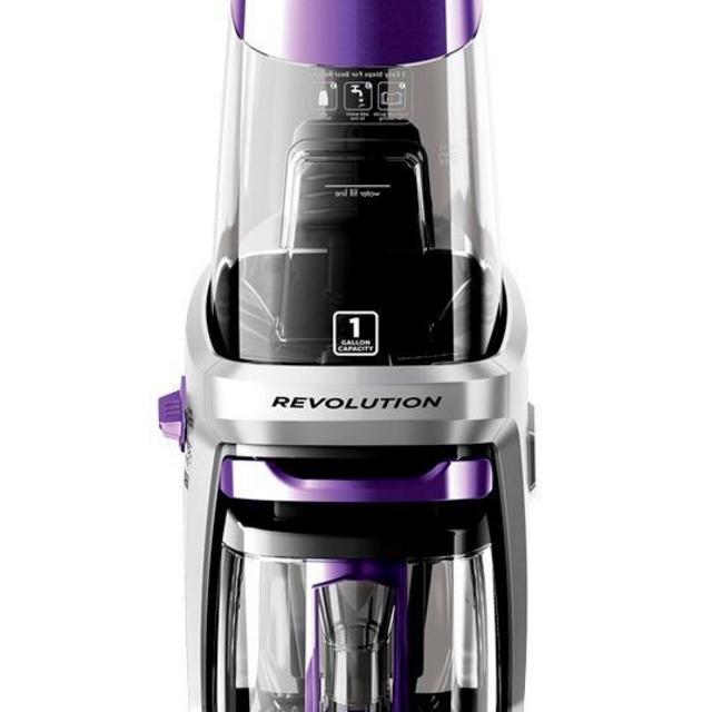 BISSELL - ProHeat 2X Revolution Pro Corded Upright Deep Cleaner - Silver/purple