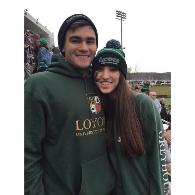 Loyola University Maryland Lacrosse Game, Sophomore Year.