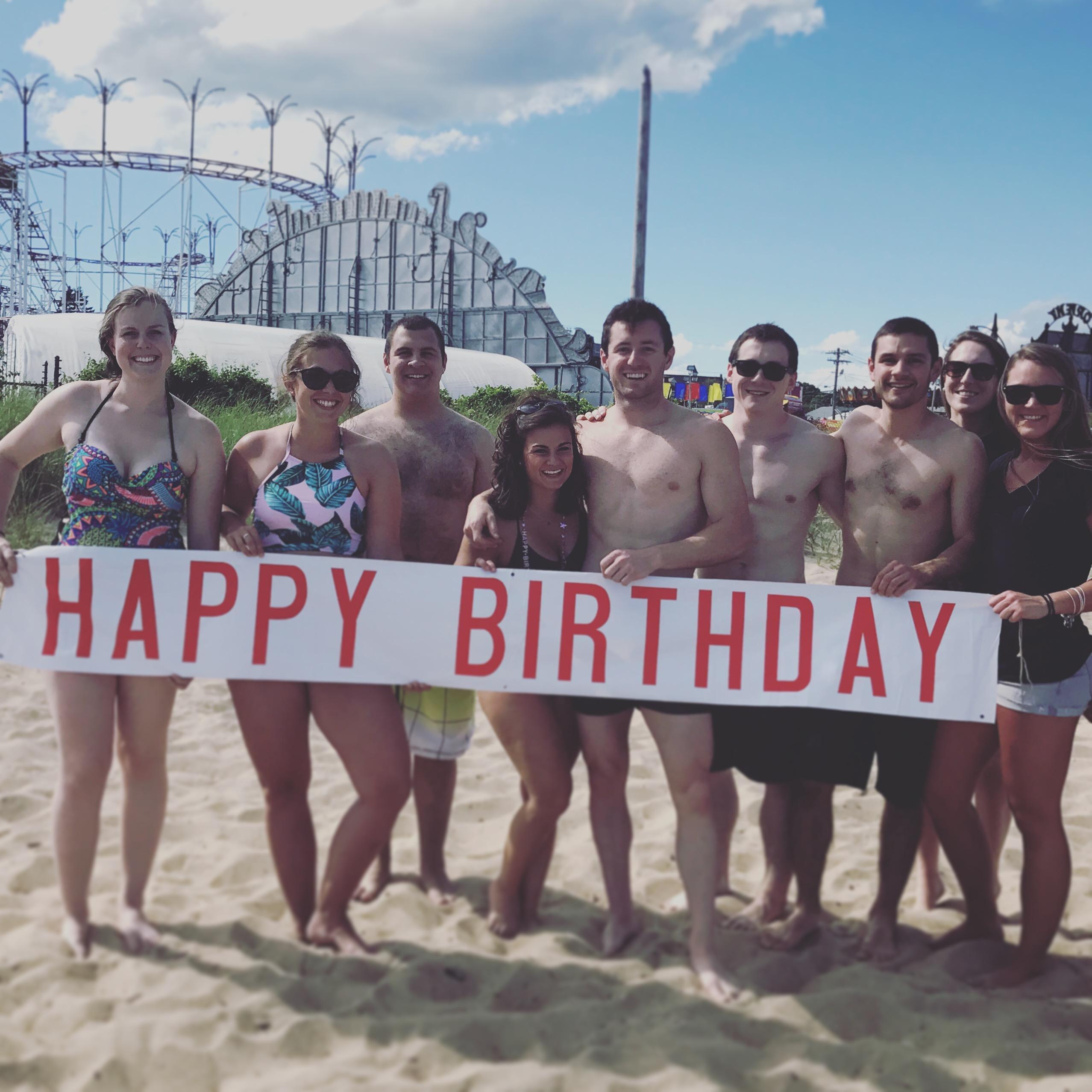 Our birthdays are one day after another (but Cam is one year older!) so we've loved celebrating together!